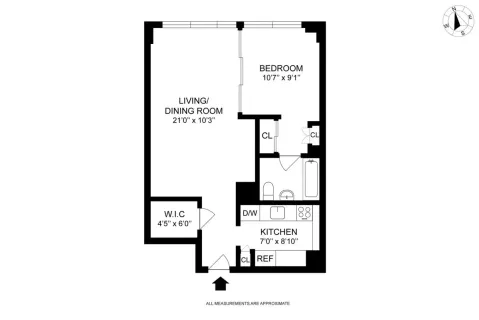 $505,000 | 150 West End Avenue, Unit 25J | Upper West Side