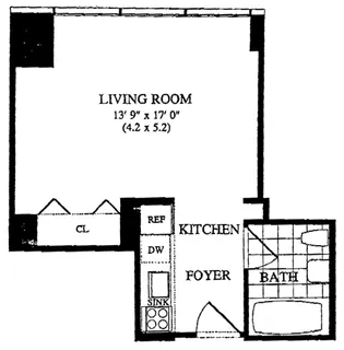 $650,000 | 250 East 54th Street, Unit 22B | Midtown East