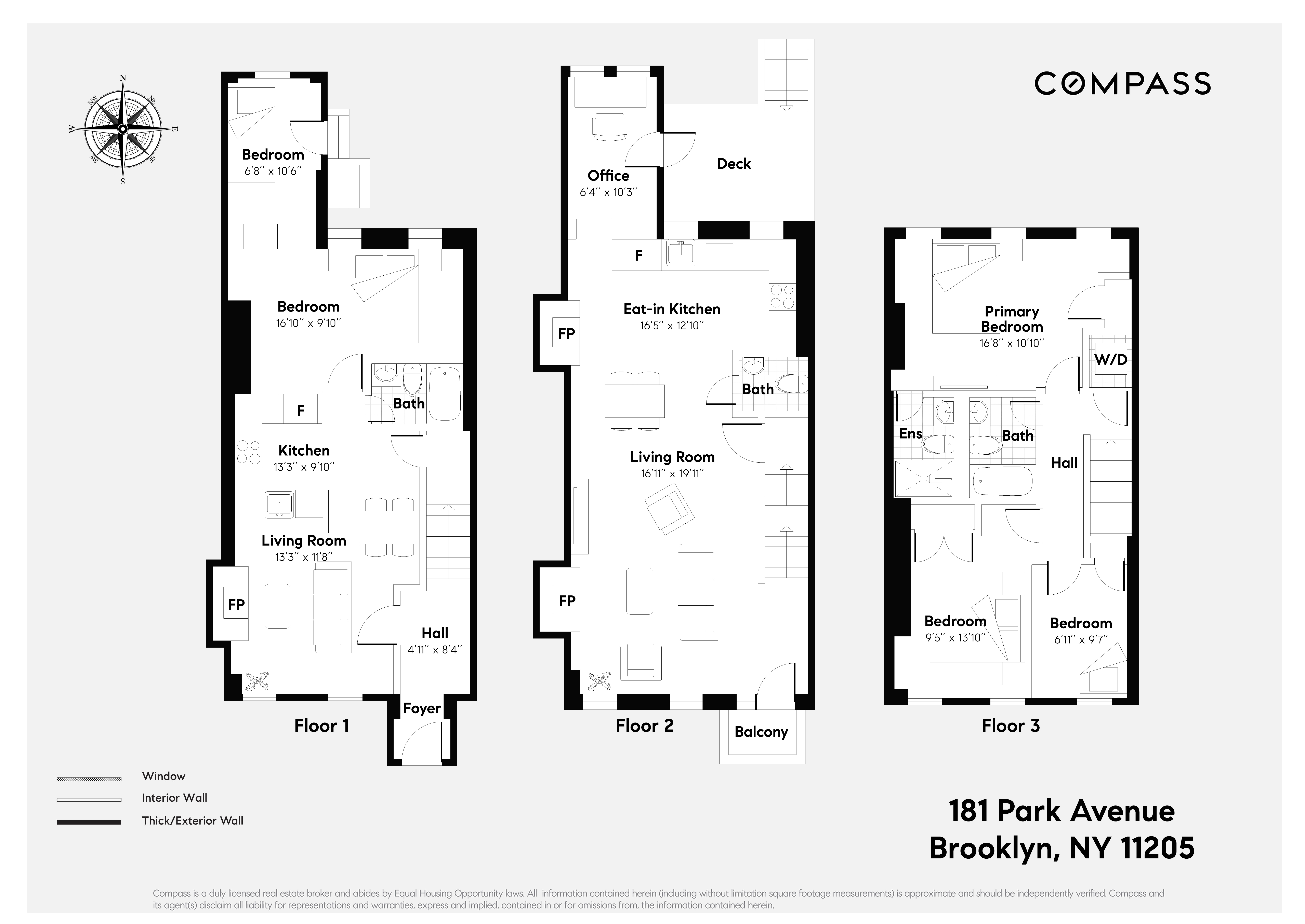 181 Park Avenue Brooklyn, NY 11205 - Photo 19 of 19 a picture of a bathroom with a shower