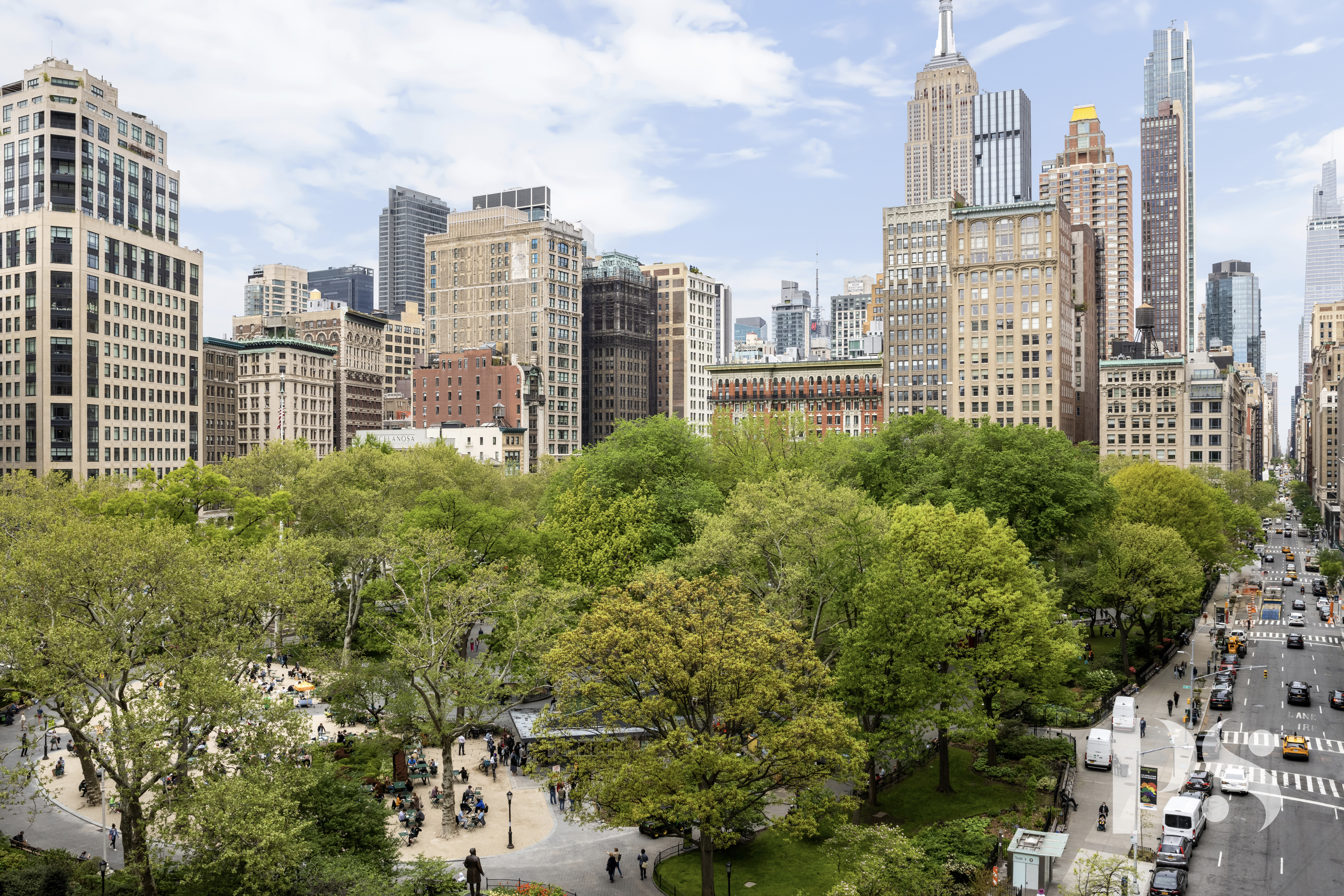 23 East 22nd Street, Unit 8A Manhattan, NY 10010 - Photo 17 of 25 a view of a city with tall buildings