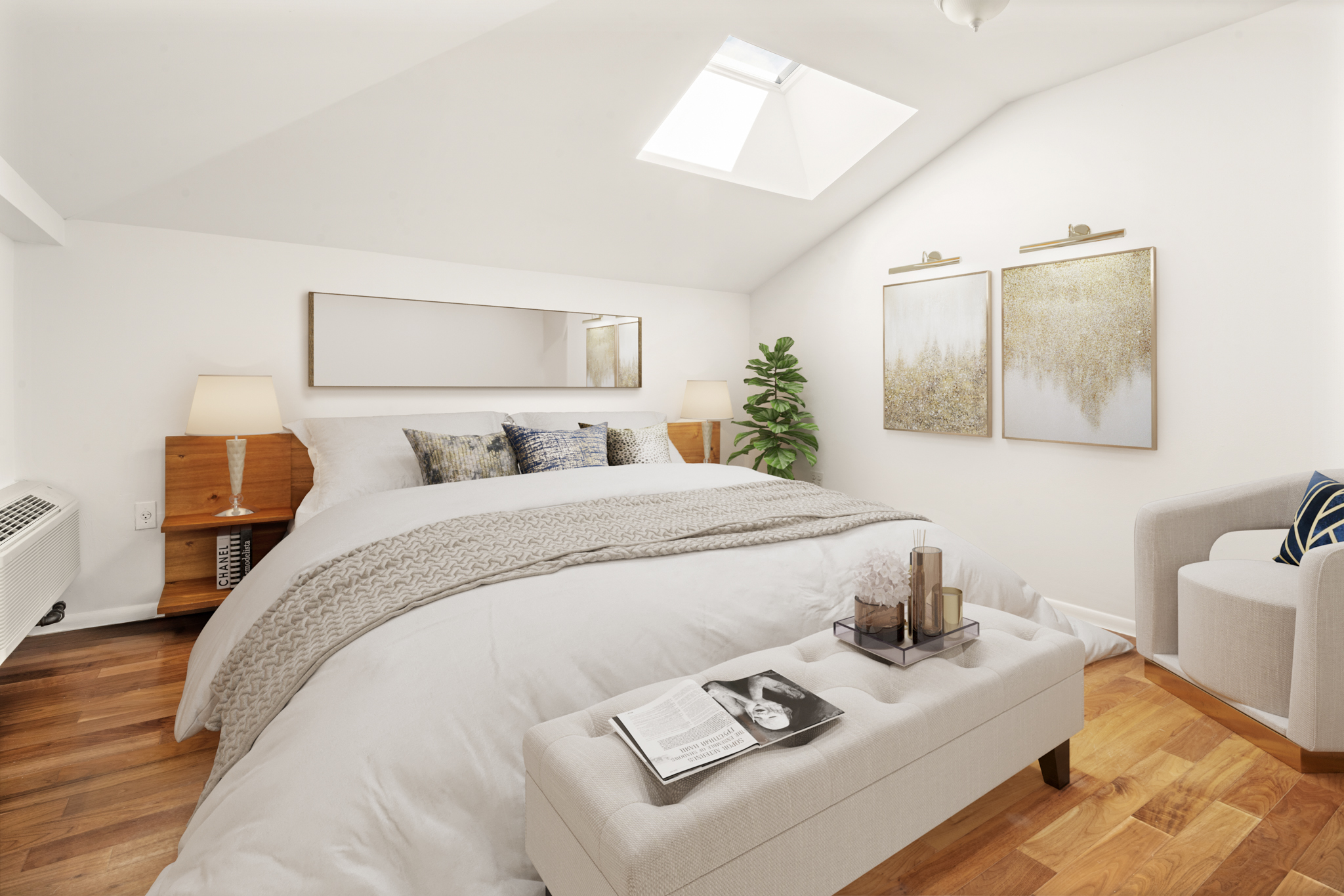 433 Warren Street, Unit 4A Brooklyn, NY 11217 - Photo 5 of 10 a bedroom with bed and window