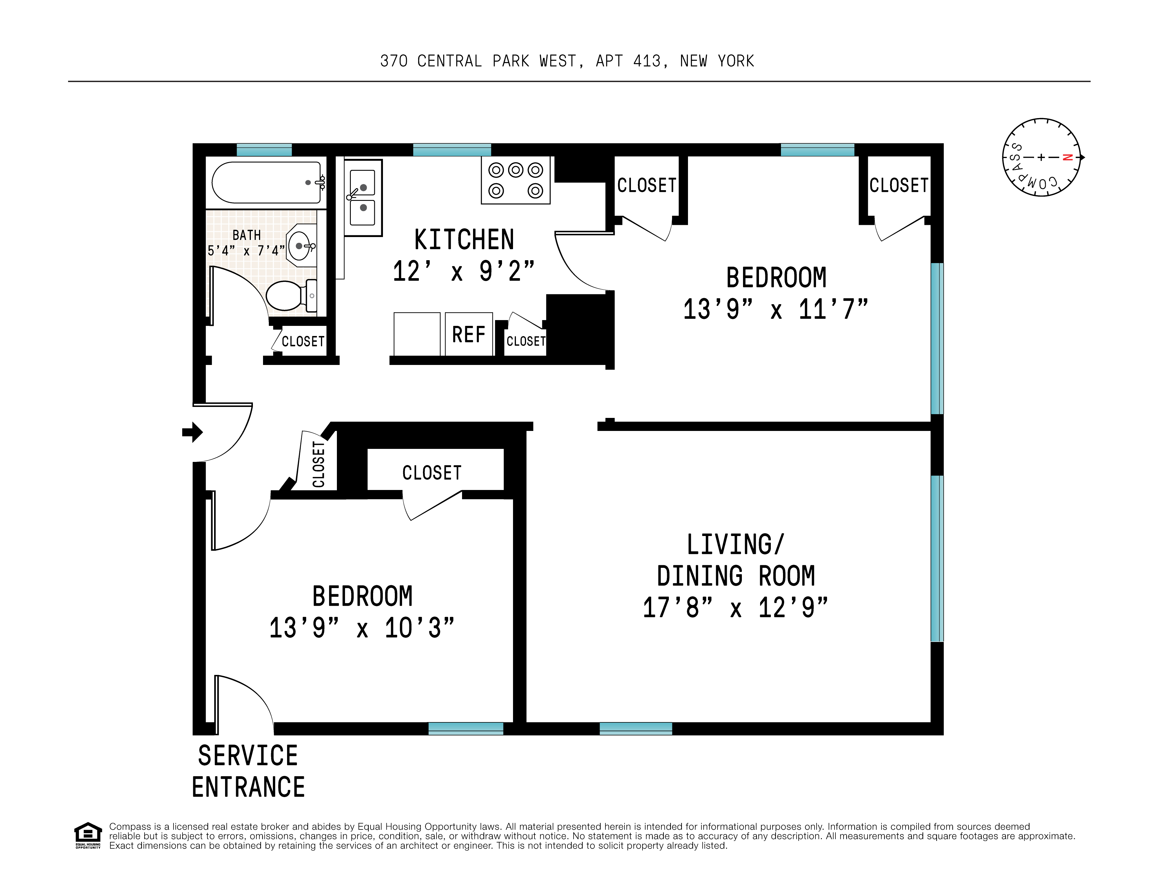 370 Central Park West, Unit 413 Manhattan, NY 10025 - Photo 19 of 19