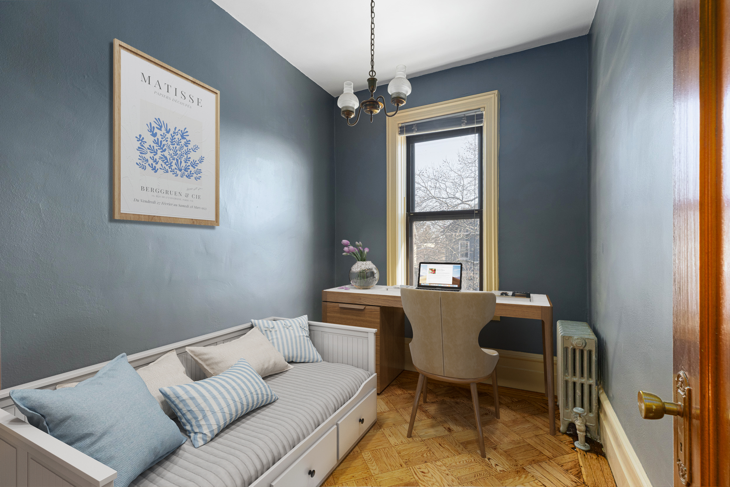 304 East 8th Street Brooklyn, NY 11218 - Photo 9 of 32 a living room with furniture and a window