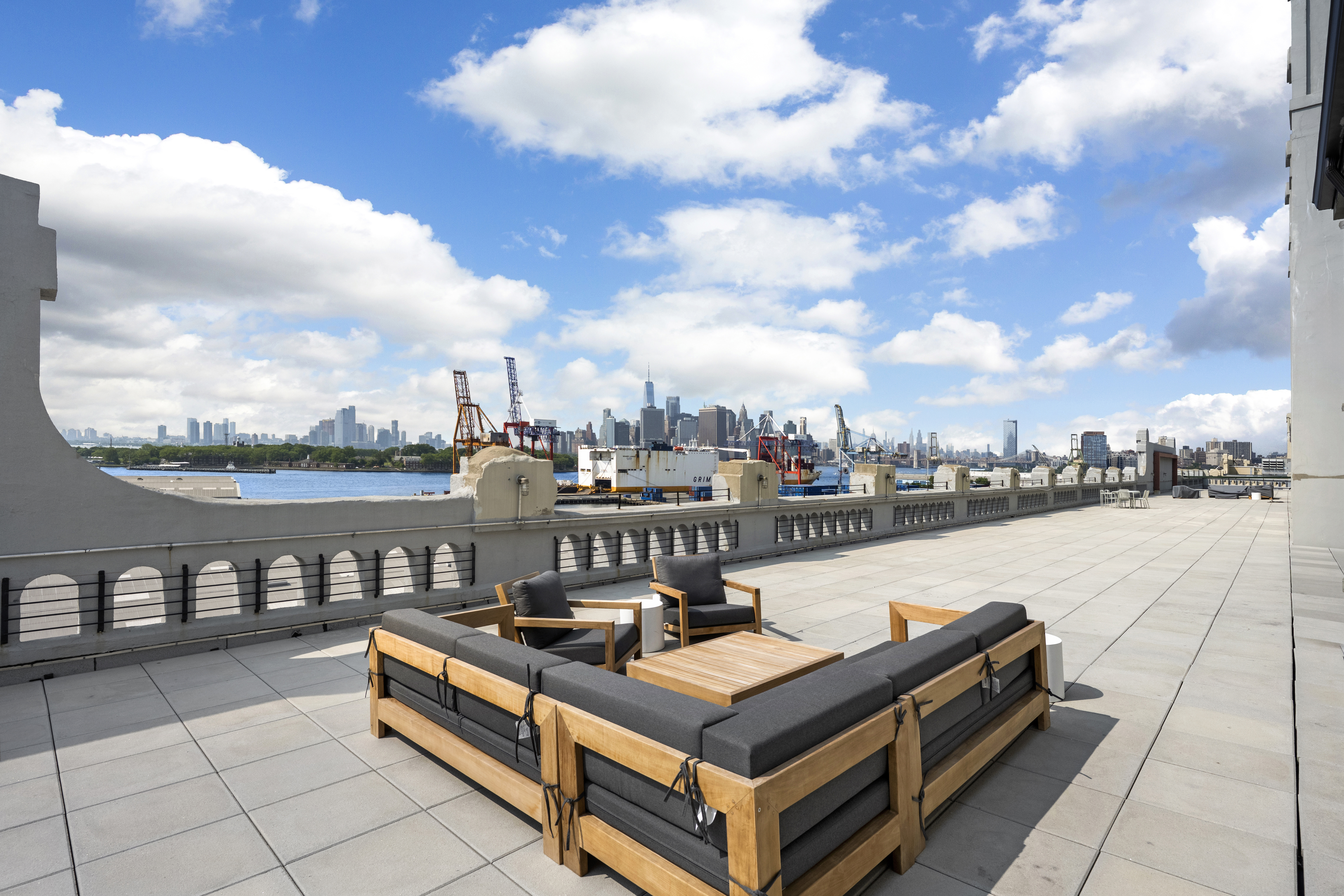 160 Imlay Street, Unit 3B3 Brooklyn, NY 11231 - Photo 11 of 16 a view of a terrace with seating area