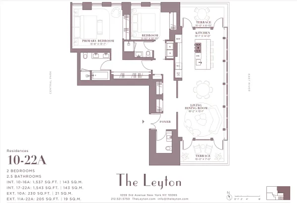 $3,795,000 | 1059 3rd Avenue, Unit 22A | Lenox Hill