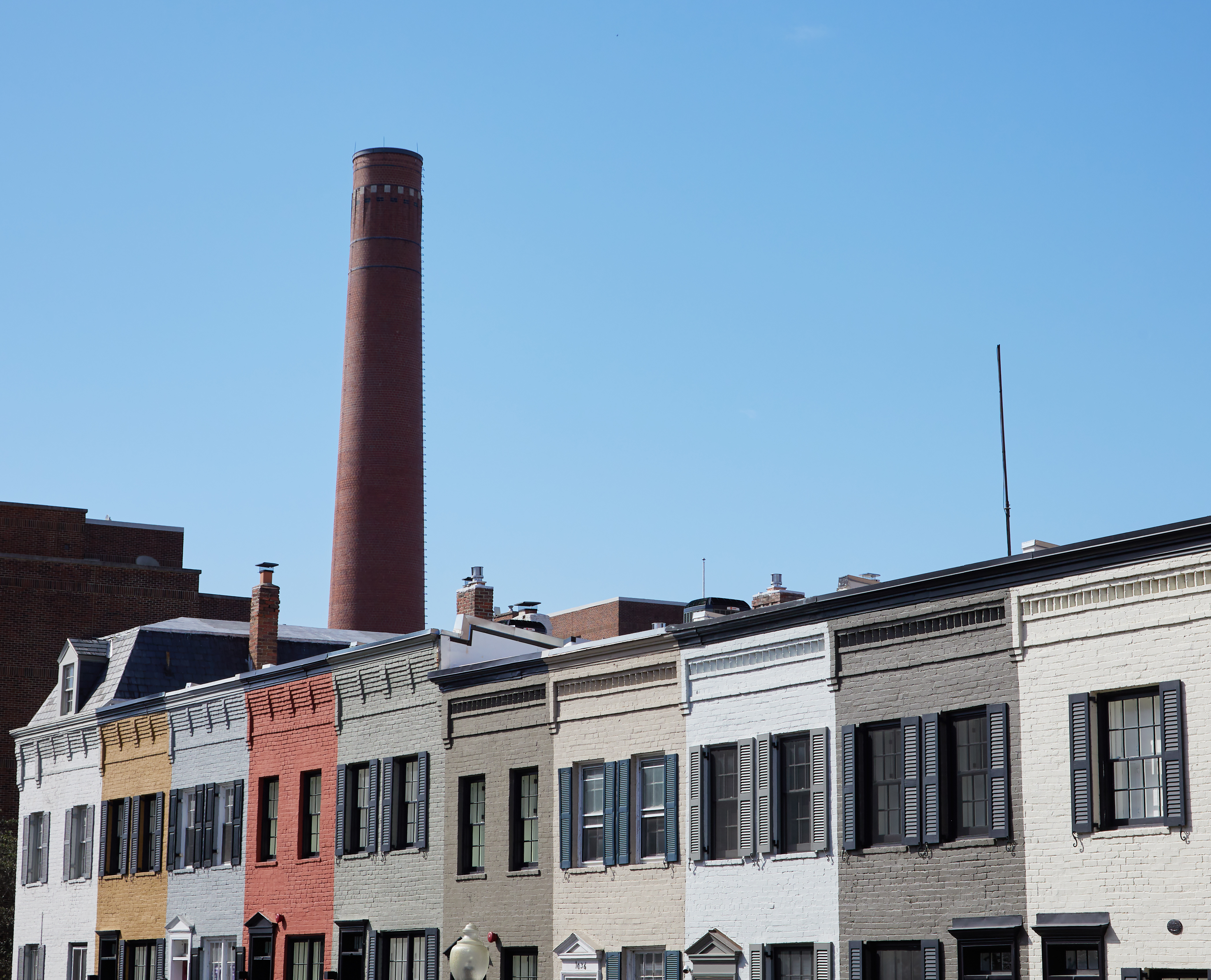 3420 R Street Northwest Washington, DC 20007 - Photo 44 of 53 a front view of a building with glass windows