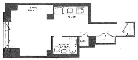 a picture of a floor plan