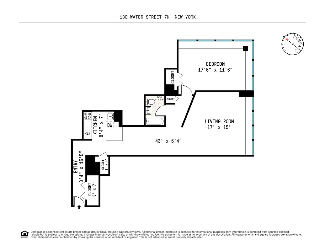 130 Water Street, Unit 7K Manhattan, NY 10005 - Photo 15 of 15 Gallery Image 15