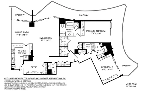 $1,200,000 | 4200 Massachusetts Avenue Northwest, Unit 402, Washington, DC 20016