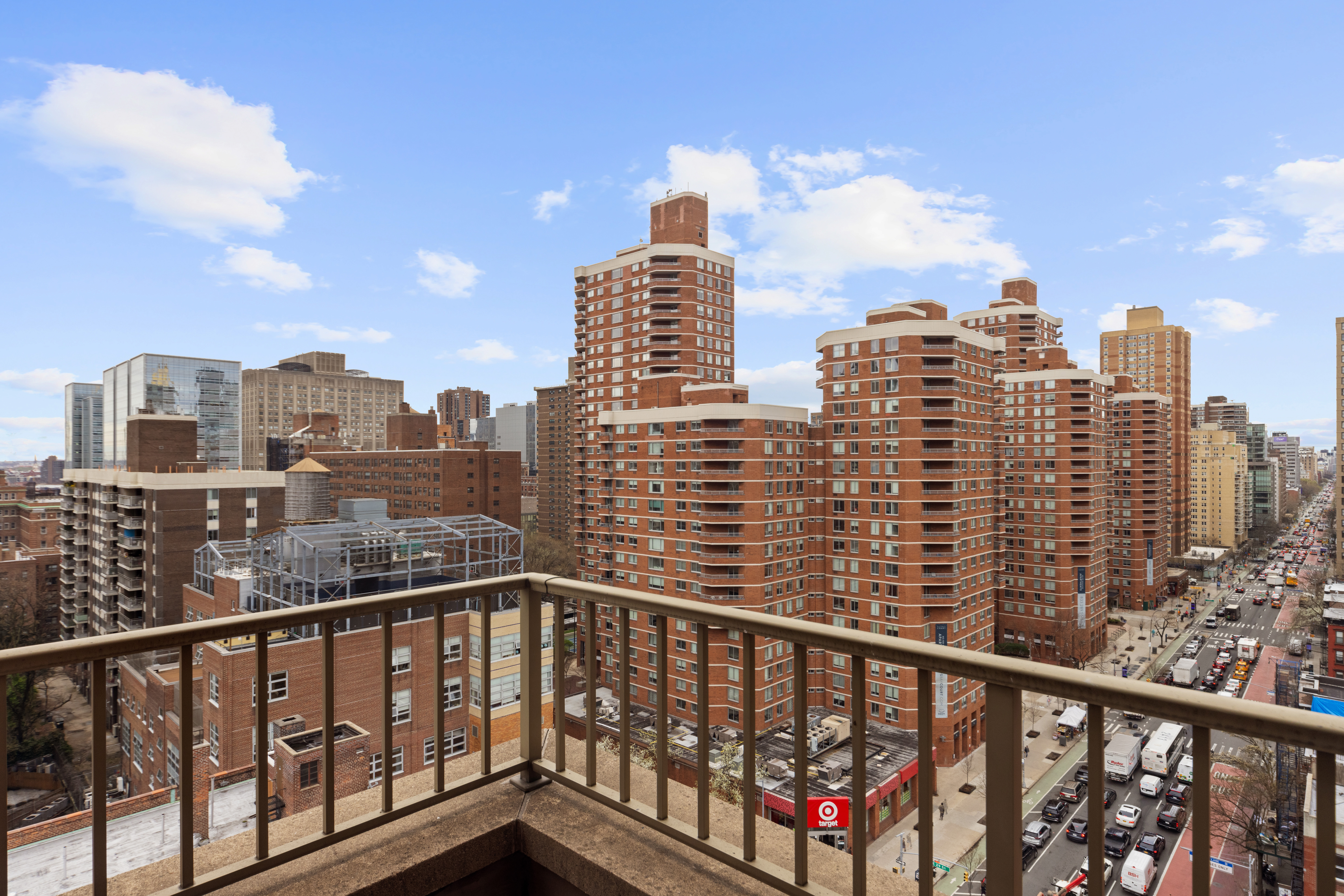 250 East 30th Street, Unit 14B Manhattan, NY 10016 - Photo 5 of 14 a view of a tall buildings from a balcony