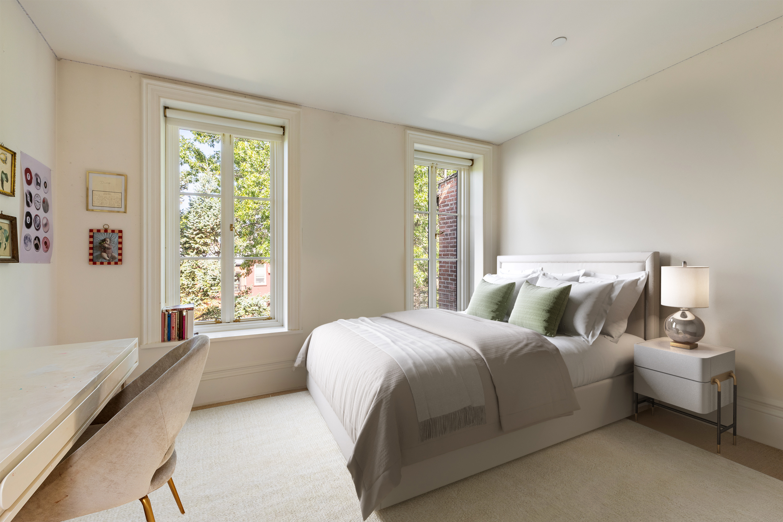 381 Union Street Brooklyn, NY 11231 - Photo 18 of 29 a bedroom with a bed couch and next to a window