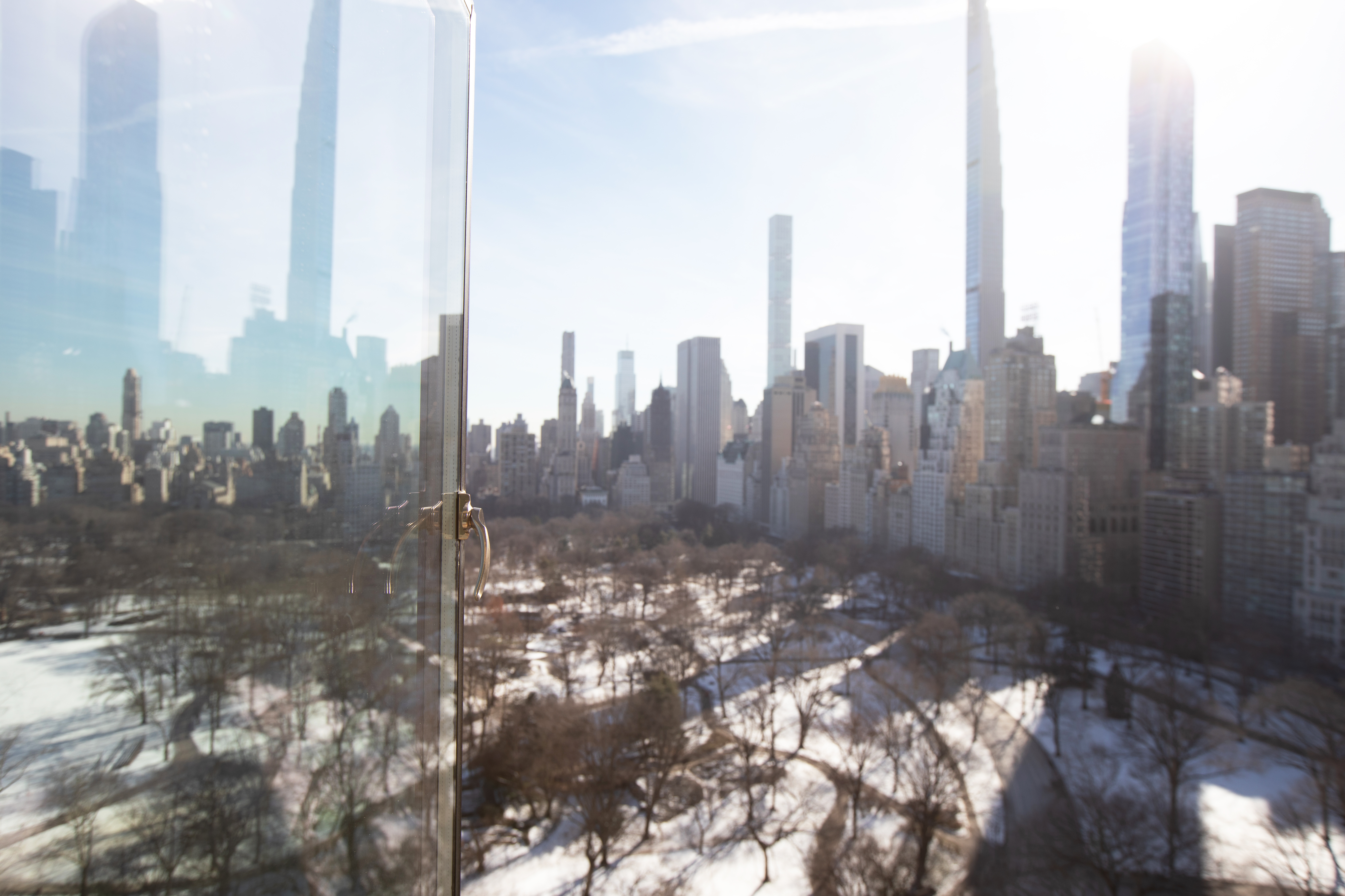 25 Central Park West, Unit 25K Manhattan, NY 10023 - Photo 11 of 14 a view of a city with tall buildings