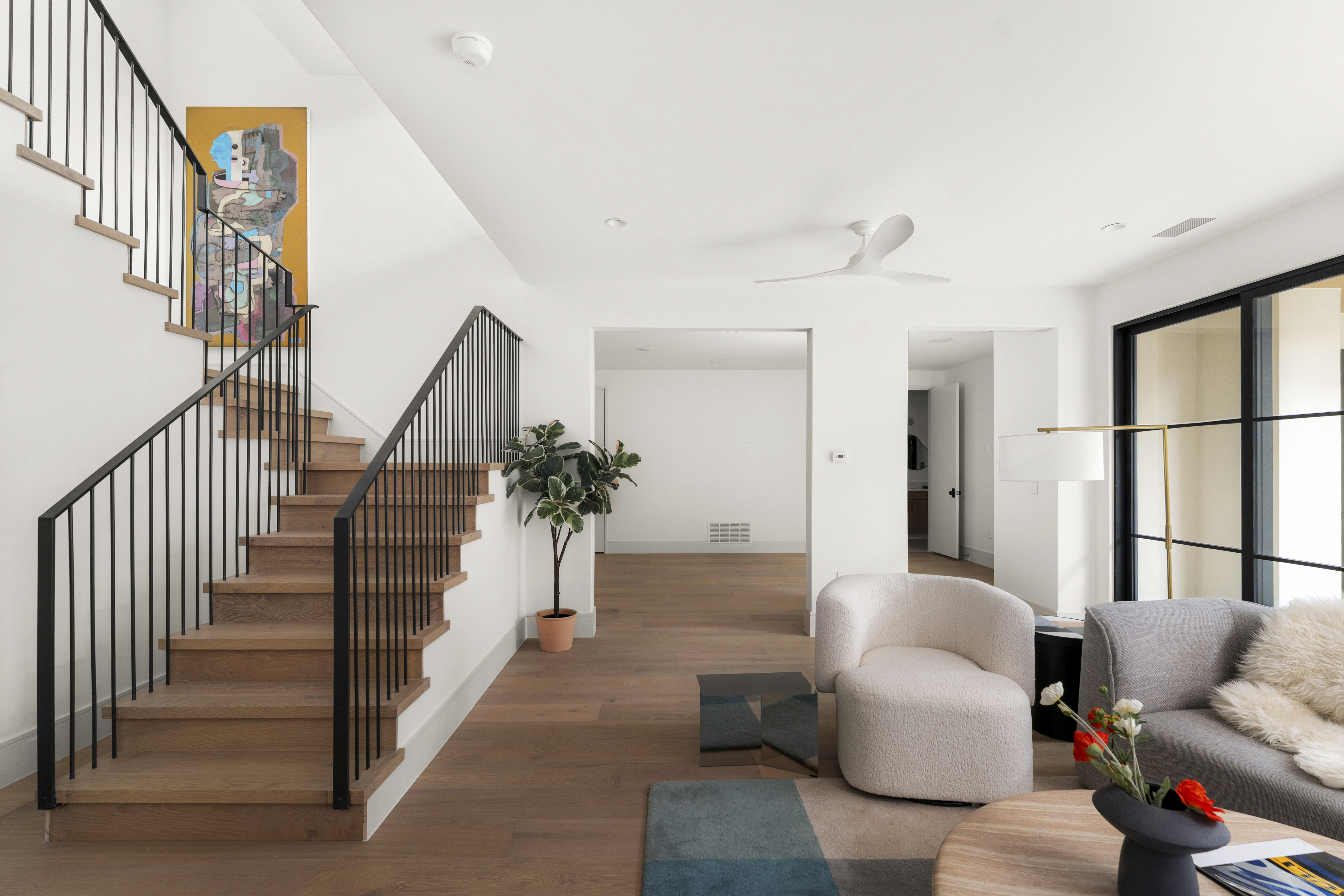 3411 Bridle Path Austin, TX 78703 - Photo 14 of 76 a living room with furniture and wooden floor