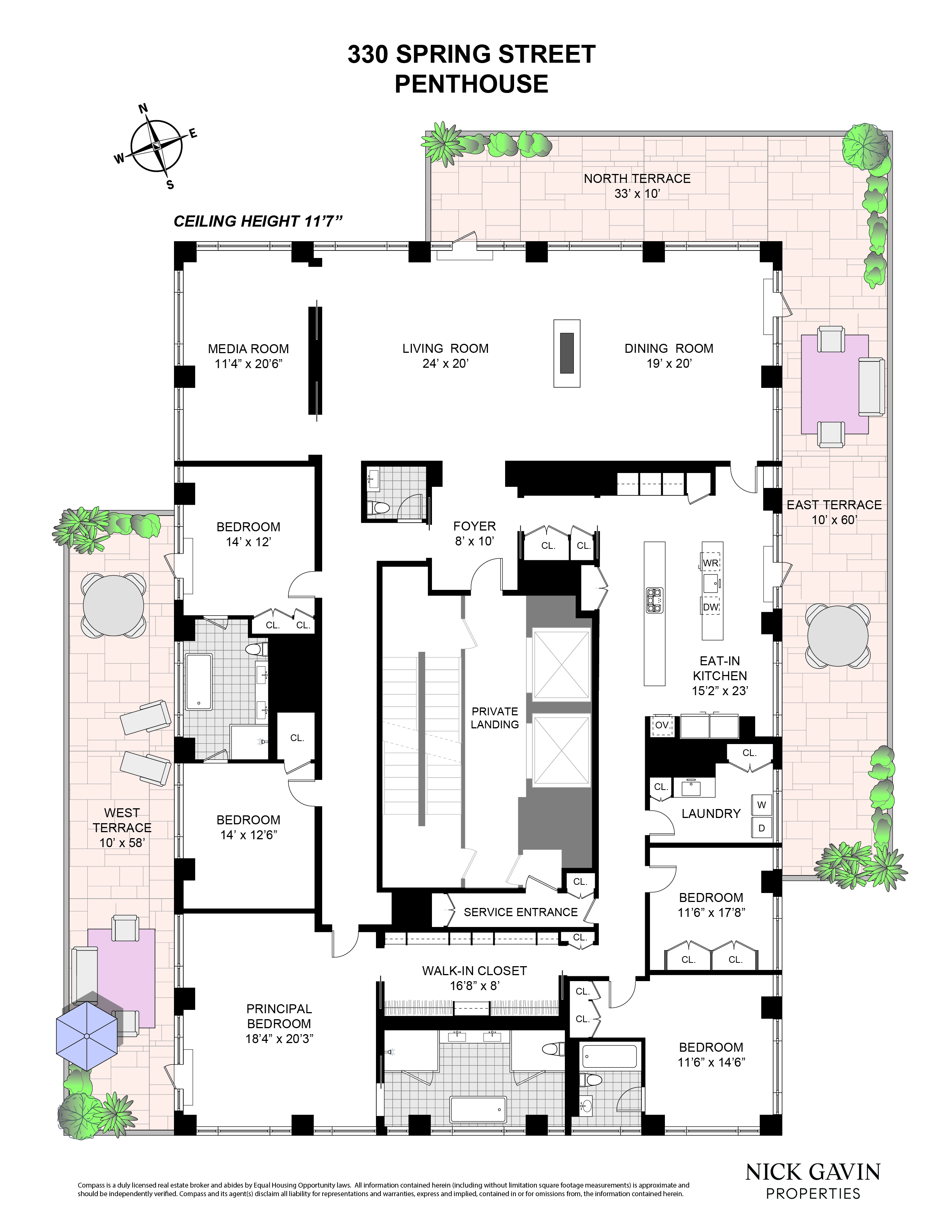 330 Spring Street, Unit PH Manhattan, NY 10013 - Photo 23 of 23 unknown