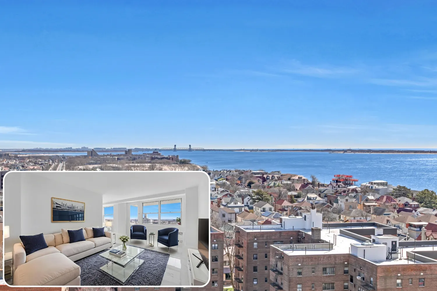 $2,900 | 35 Seacoast Terrace, Unit 16D | Brighton Beach