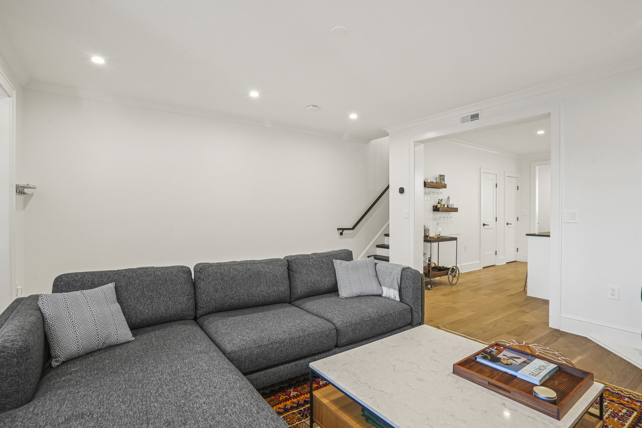 1920 35th Street Northwest Washington, DC 20007 - Photo 13 of 54 a living room with furniture and wooden floor