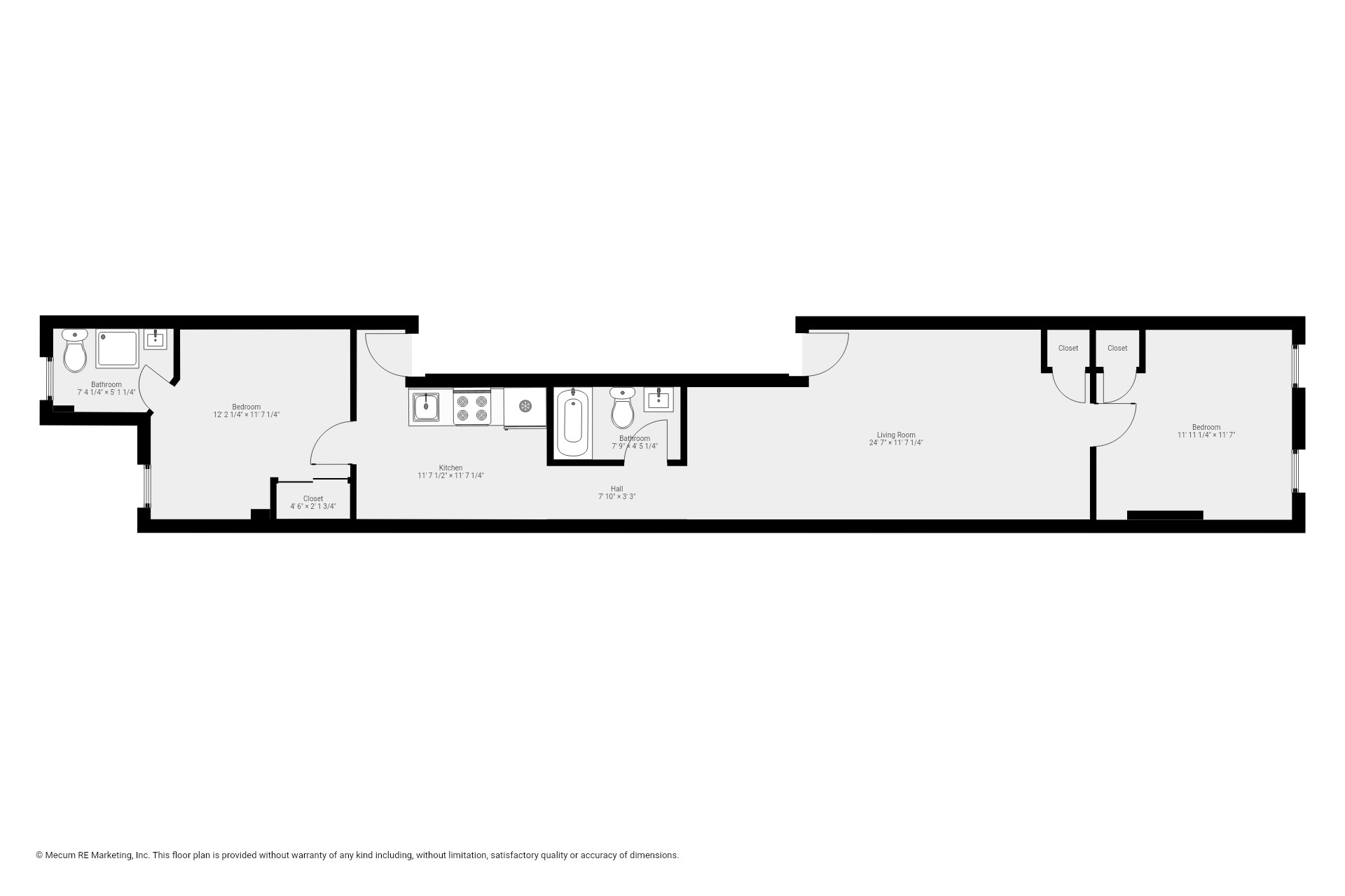 215 East 5th Street, Unit 7 Manhattan, NY 10003 - Photo 15 of 15 a picture of a floor plan