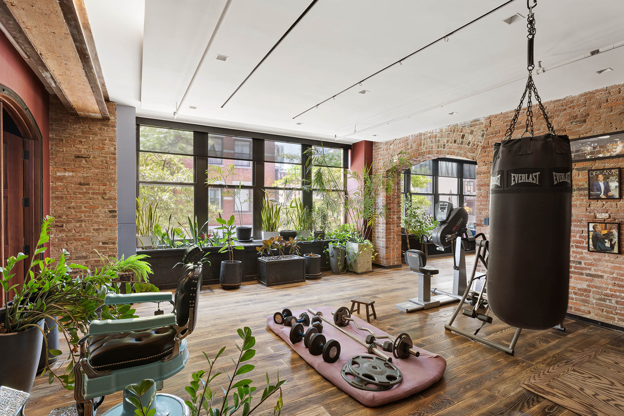 345 West 13th Street, Unit 2DEG Manhattan, NY 10014 - Photo 9 of 14 a living room with furniture and a large window