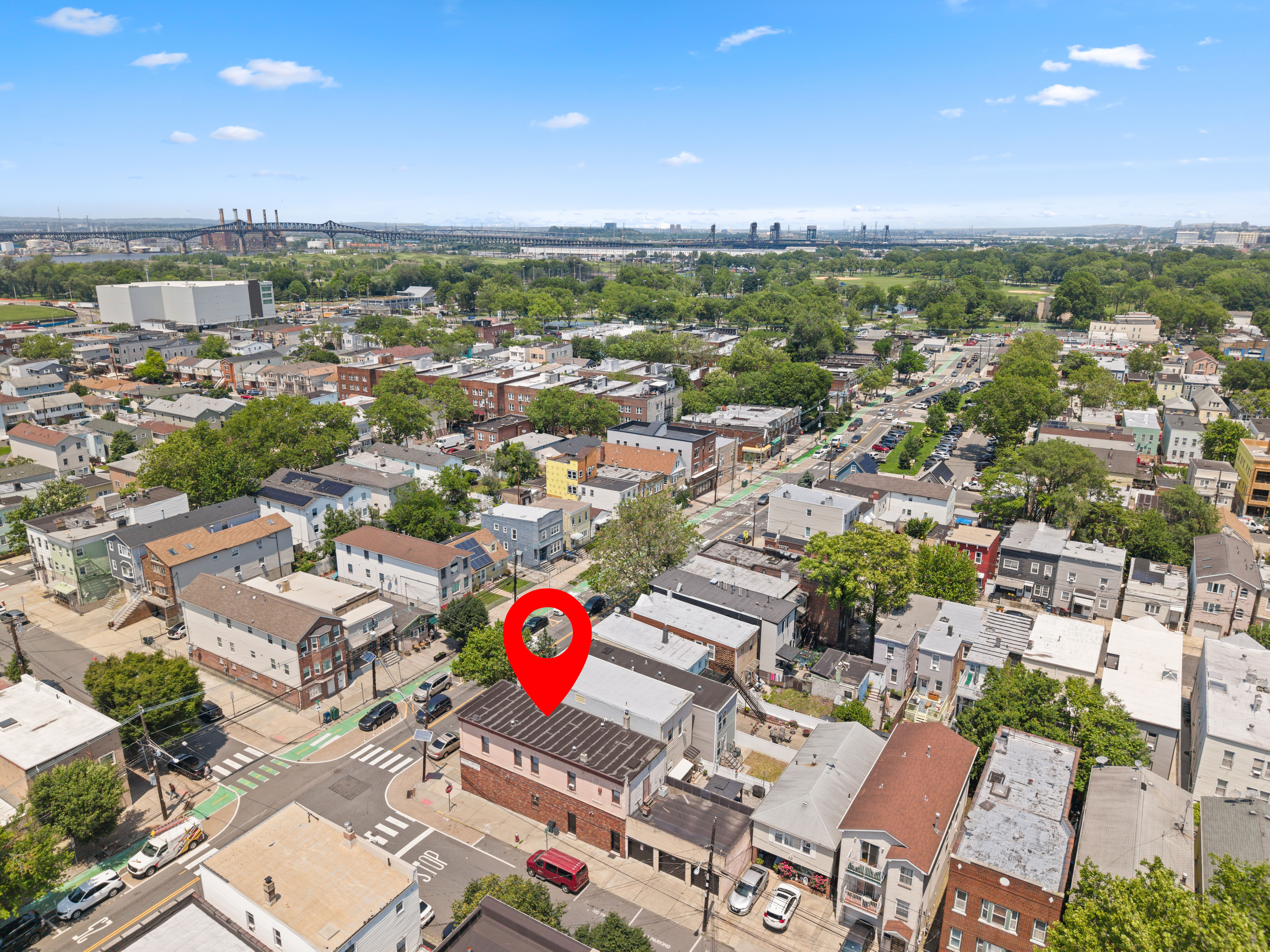 162 Mallory Avenue Jersey City, NJ 07304 - Photo 3 of 29 an aerial view of a city