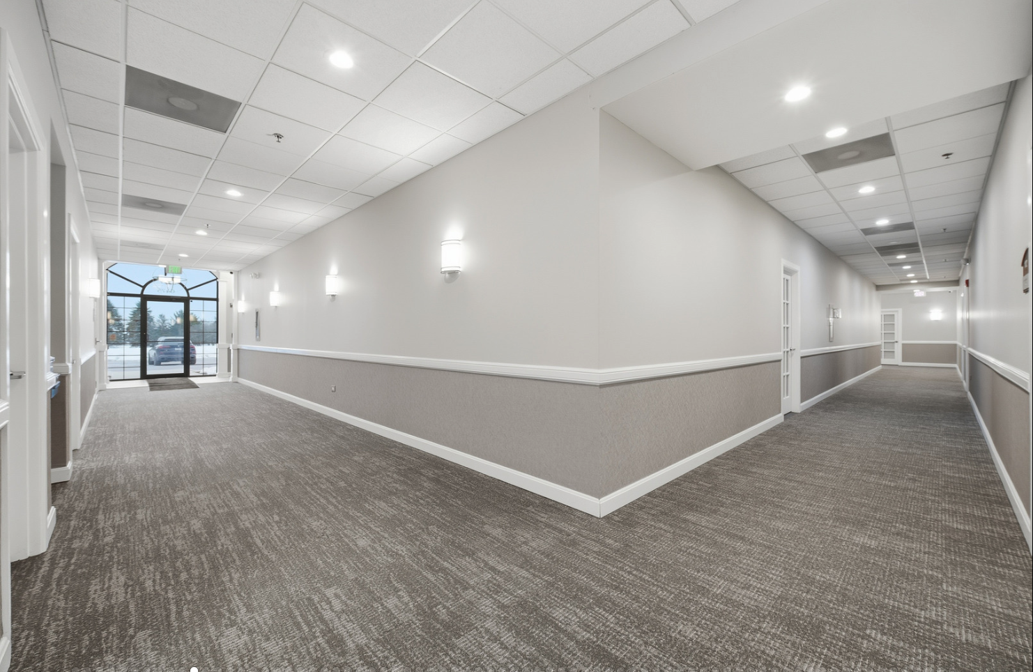 6475 Washington Street Gurnee, IL 60031 - Photo 4 of 45 an empty room with wooden floor and windows