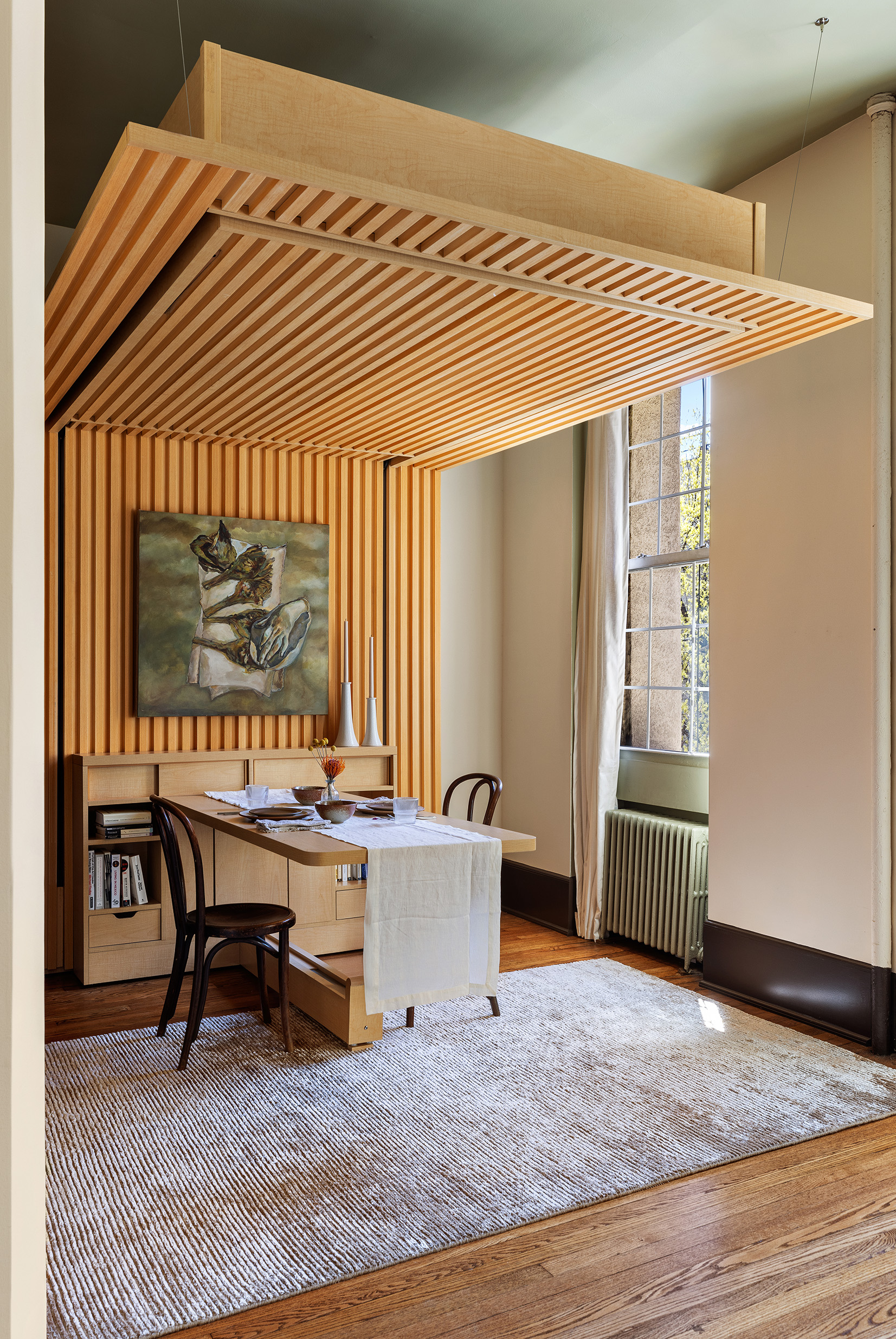 207 West 21st Street, Unit 3F Manhattan, NY 10011 - Photo 5 of 12 a workspace with furniture and window