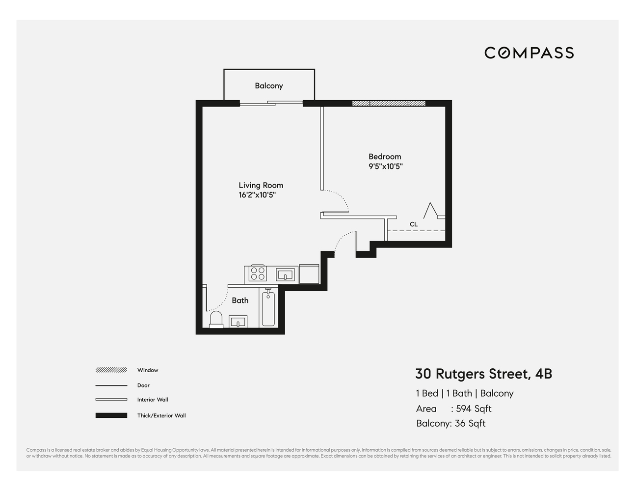 30 Rutgers Street, Unit 4B Manhattan, NY 10002 - Photo 11 of 11 Gallery Image 11