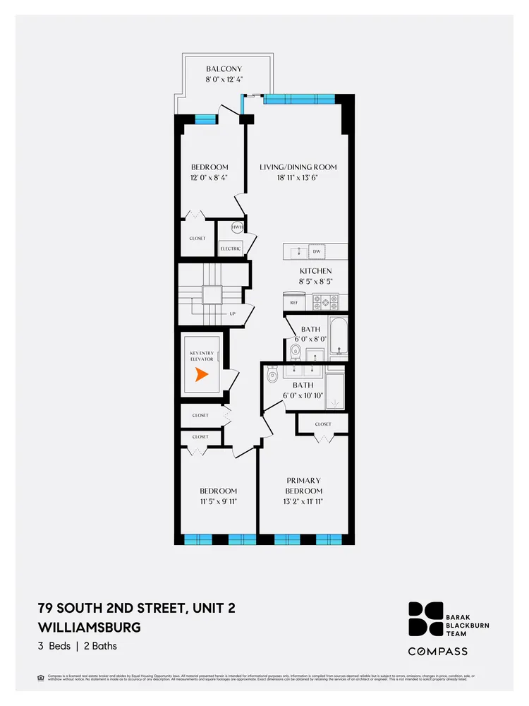 $2,650,000 | 79 South 2nd Street, Unit 2 | Williamsburg