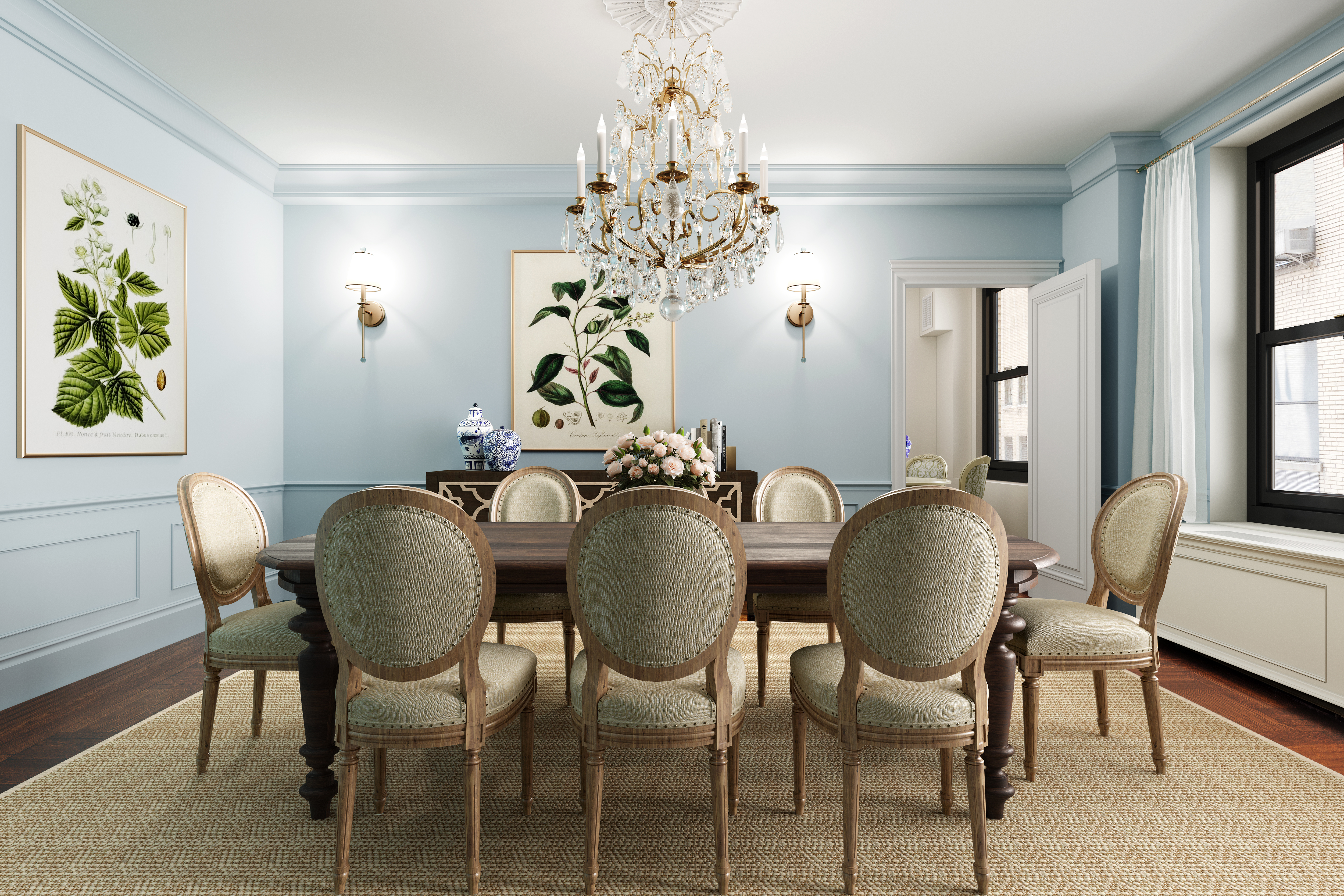 1160 Park Avenue, Unit 8C Manhattan, NY 10128 - Photo 4 of 18 a dining room with furniture and window