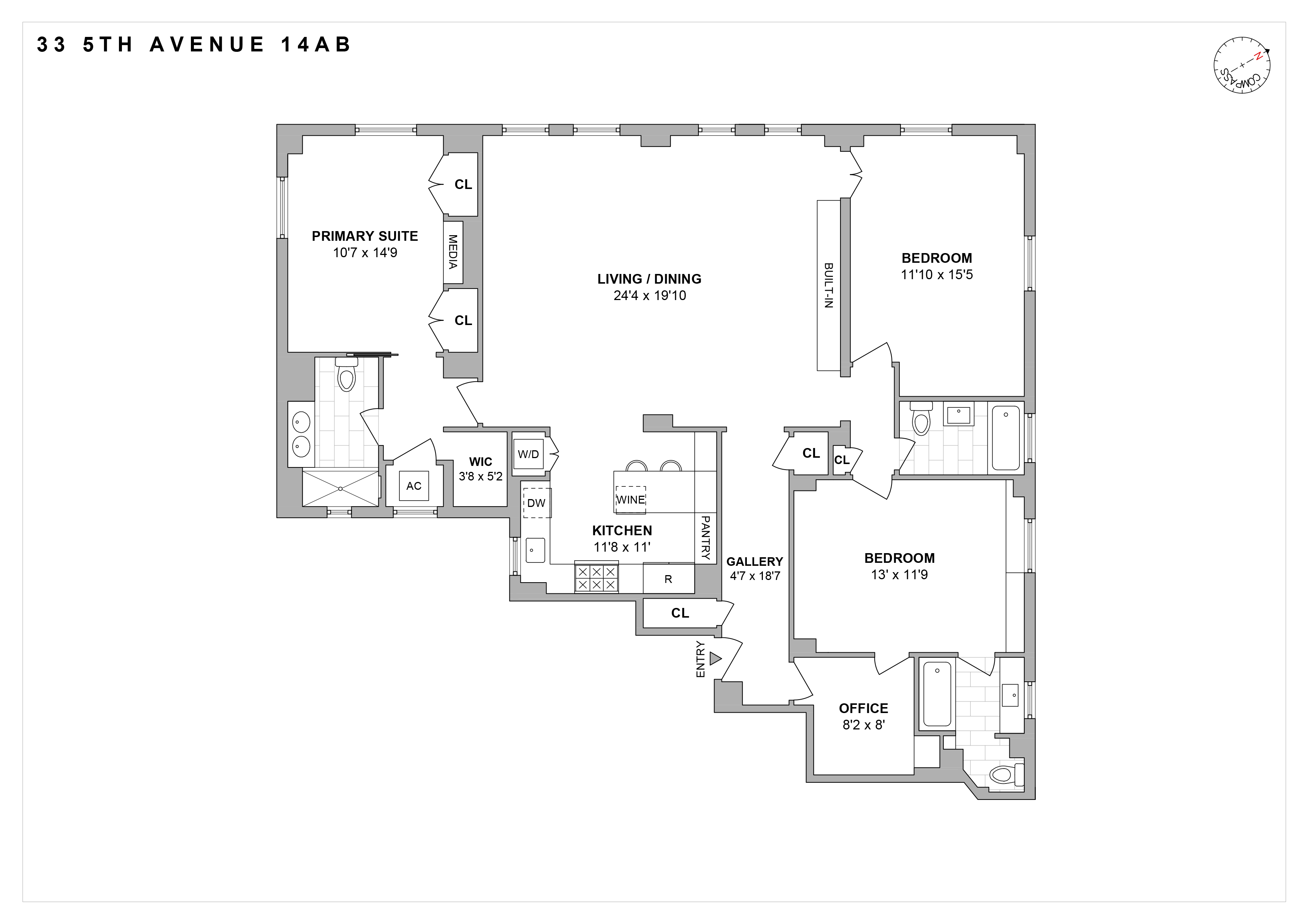 33 5th Avenue, Unit 14AB Manhattan, NY 10003 - Photo 19 of 21