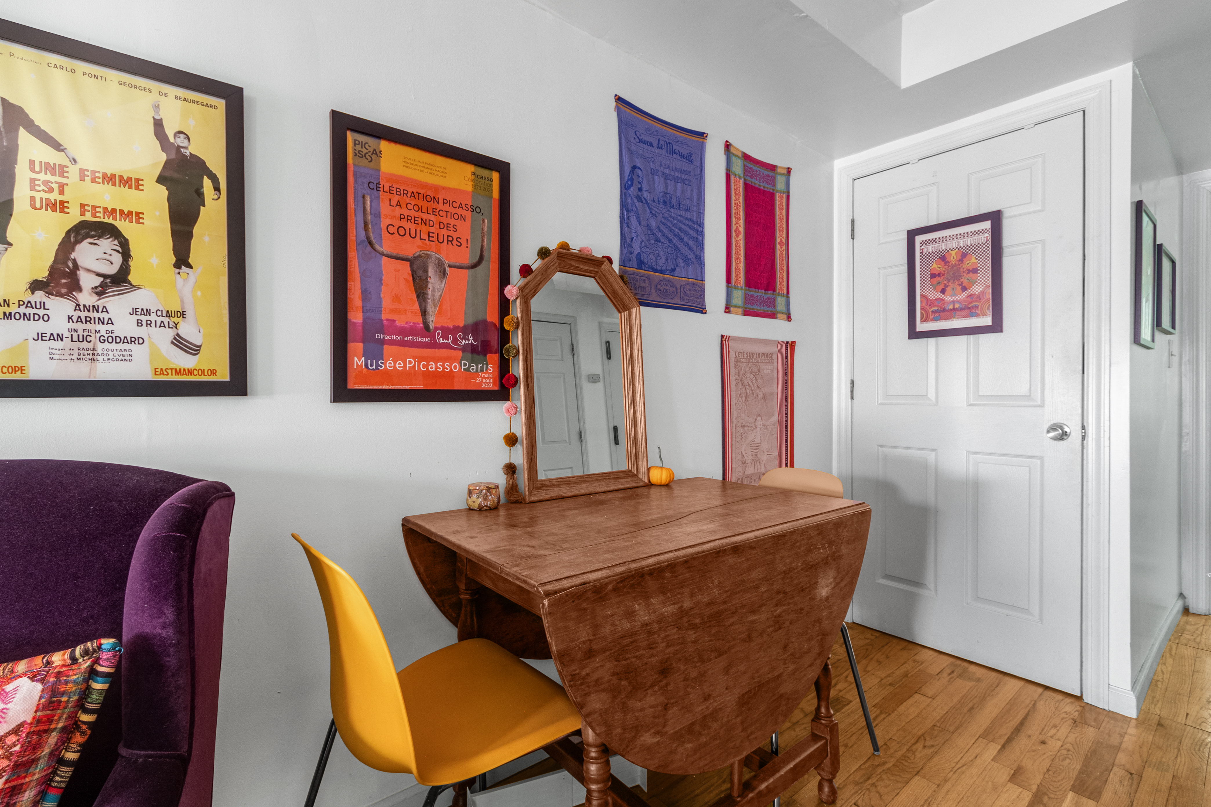 103 A Patchen Avenue Brooklyn, NY 11221 - Photo 9 of 19 a view of a dining room with furniture window and wooden floor