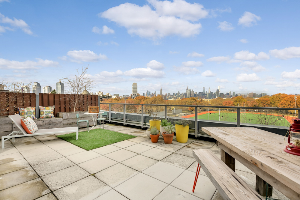 50 Bayard Street, Unit 3J Brooklyn, NY 11211 - Photo 9 of 13 a view of a terrace with chairs