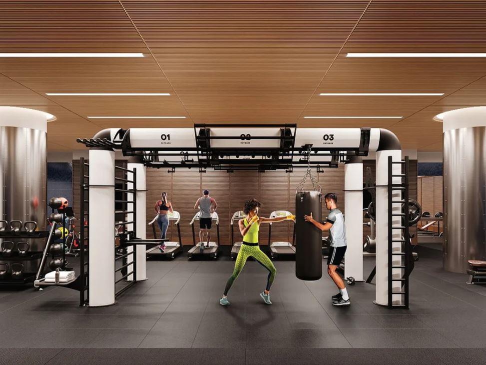 50 West 66th Street, Unit 17A Manhattan, NY 10023 - Photo 43 of 49 a view of gym