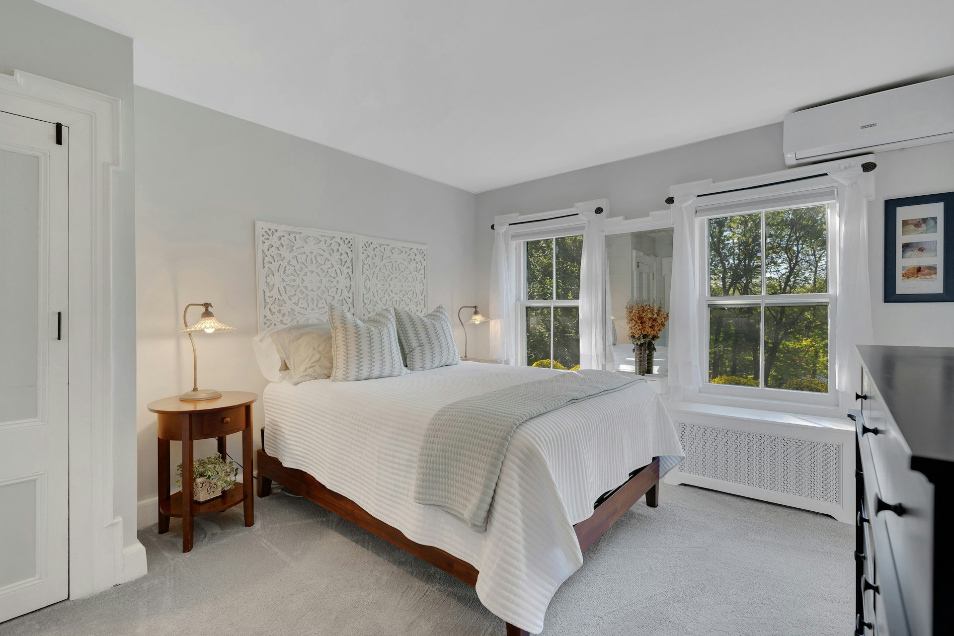 29 Evergreen Lane Watchung, NJ 07069 - Photo 32 of 54 a bed sitting in a bedroom next to a window