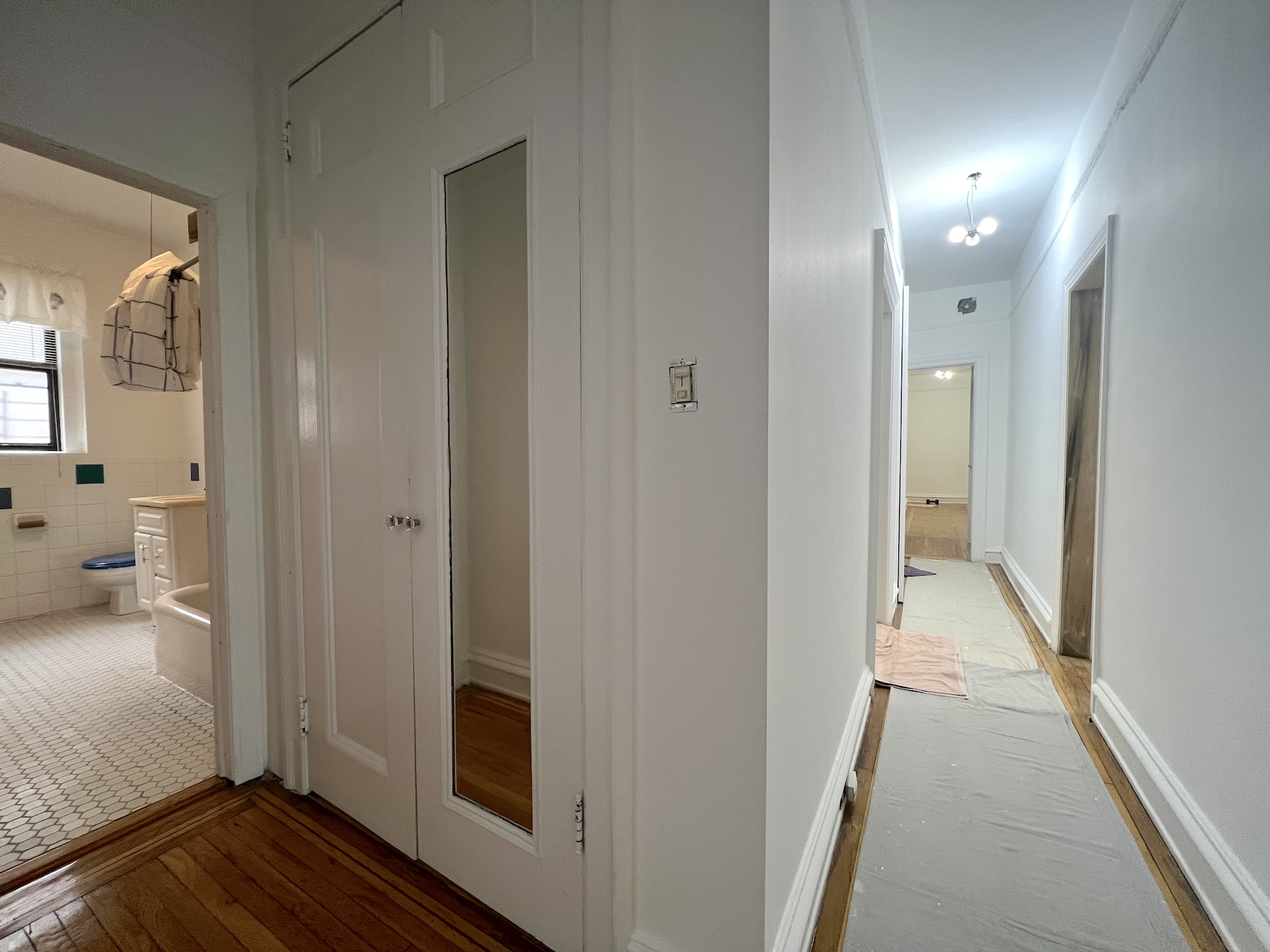 59 Livingston Street, Unit 3A Brooklyn, NY 11201 - Photo 10 of 19 a view of a bathroom from a hallway