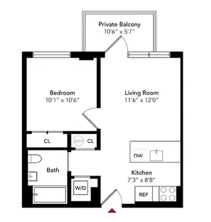 $3,950 | 27-09 40th Avenue, Unit 3I | Long Island City