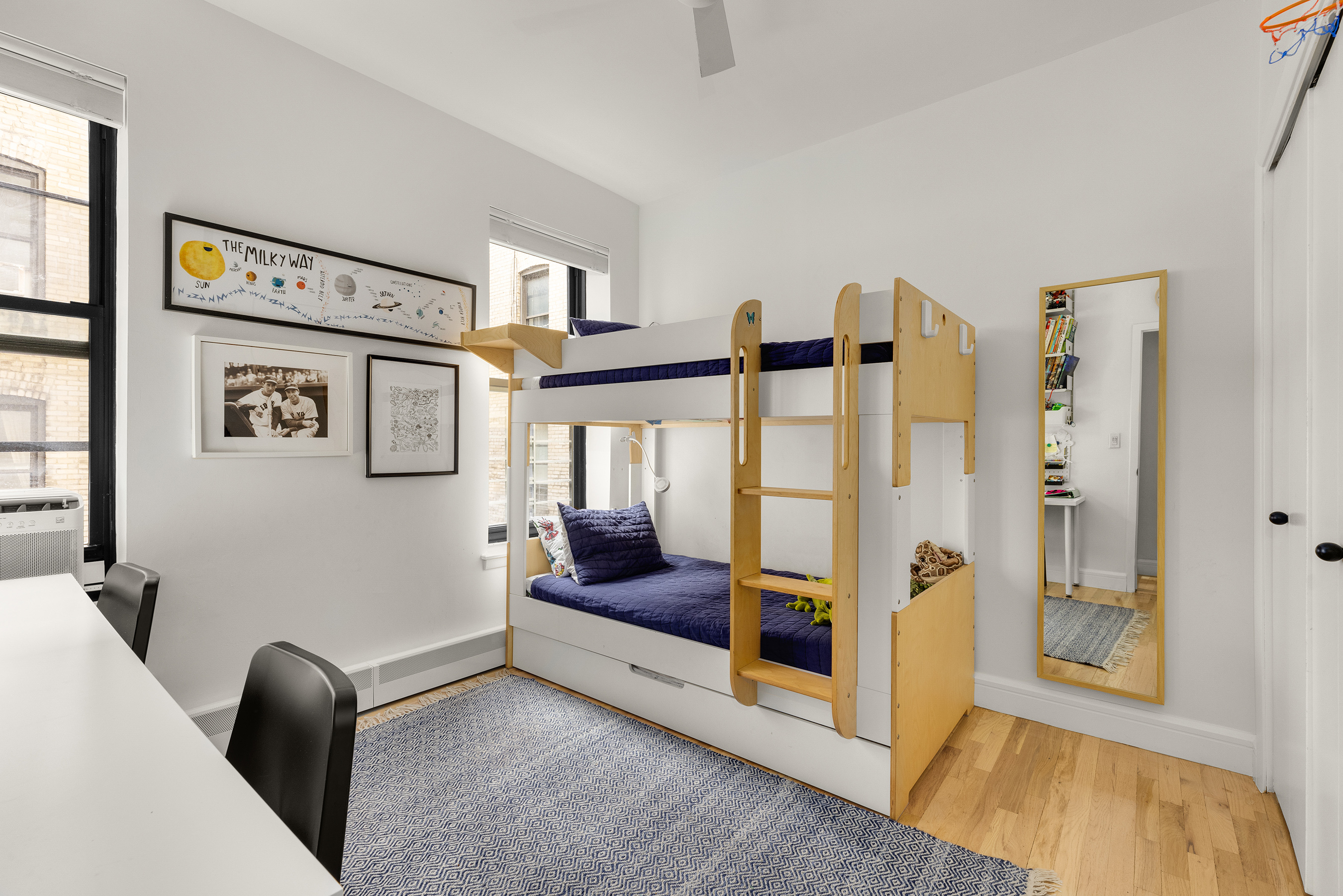 115 Eastern Parkway, Unit 3H Brooklyn, NY 11238 - Photo 7 of 12 a bedroom with furniture and shower