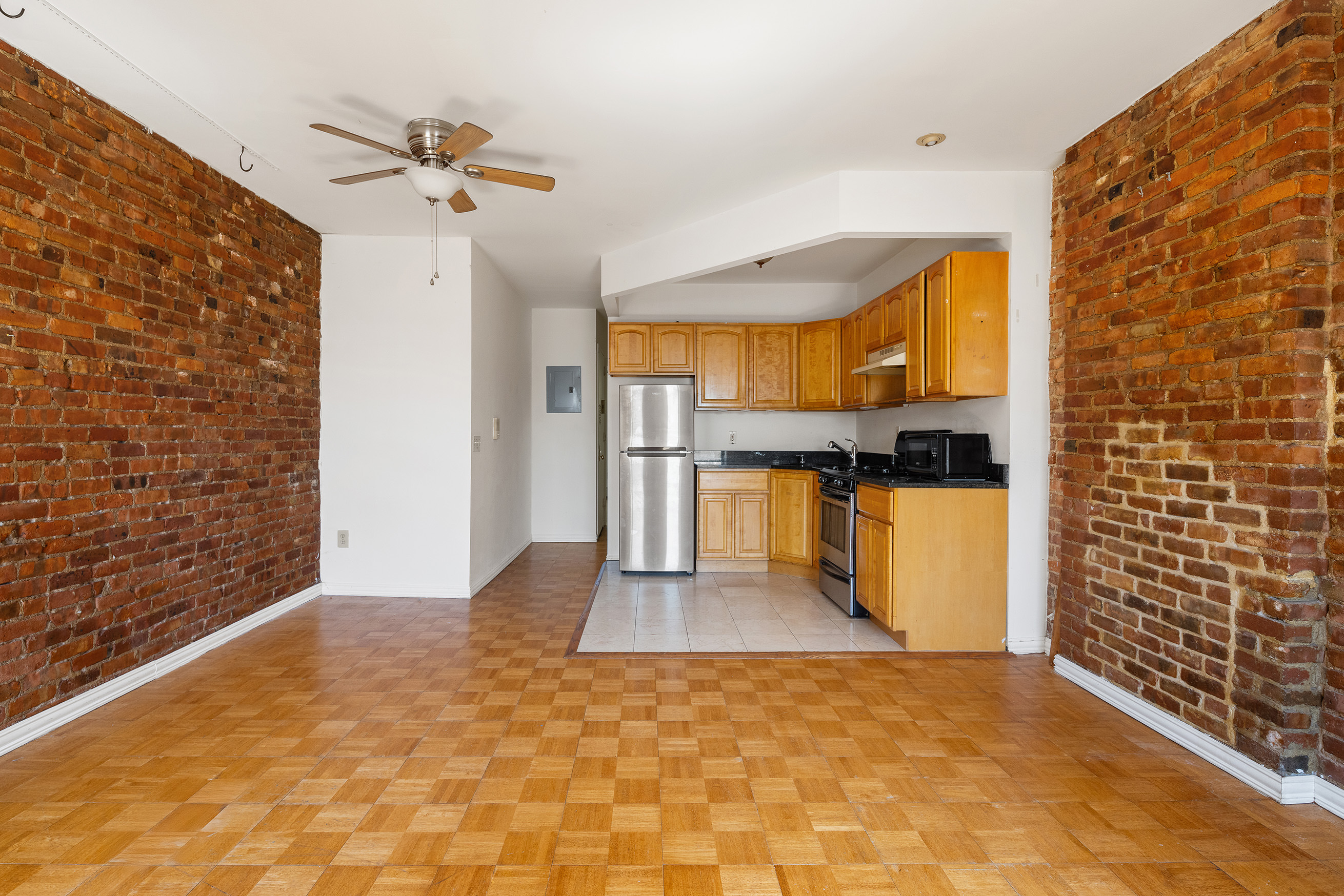 37 Quincy Street Brooklyn, NY 11238 - Photo 17 of 24 a view of a kitchen with a sink and cabinets