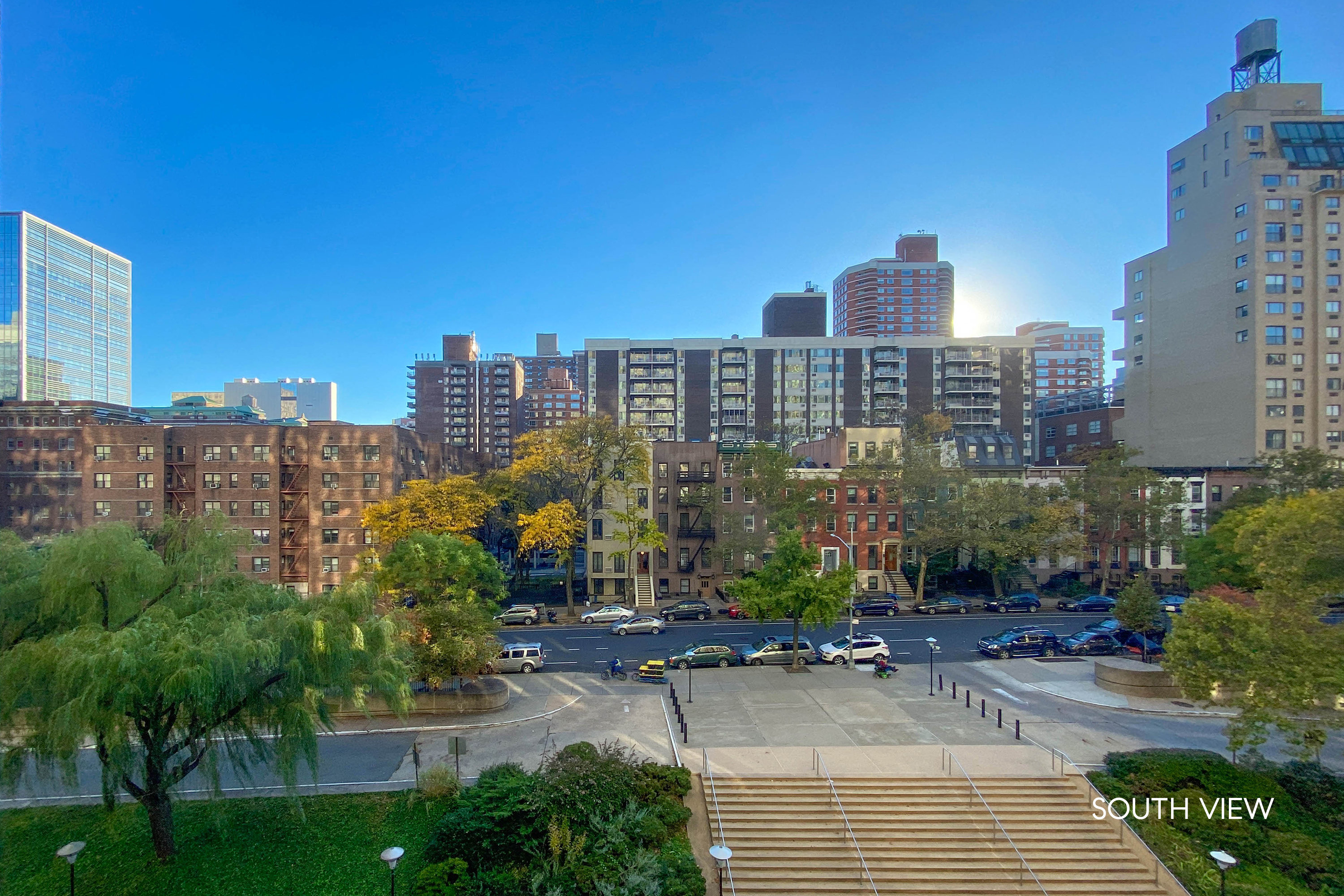 343 East 30th Street, Unit 4F Manhattan, NY 10016 - Photo 3 of 16 a view of a city with tall buildings