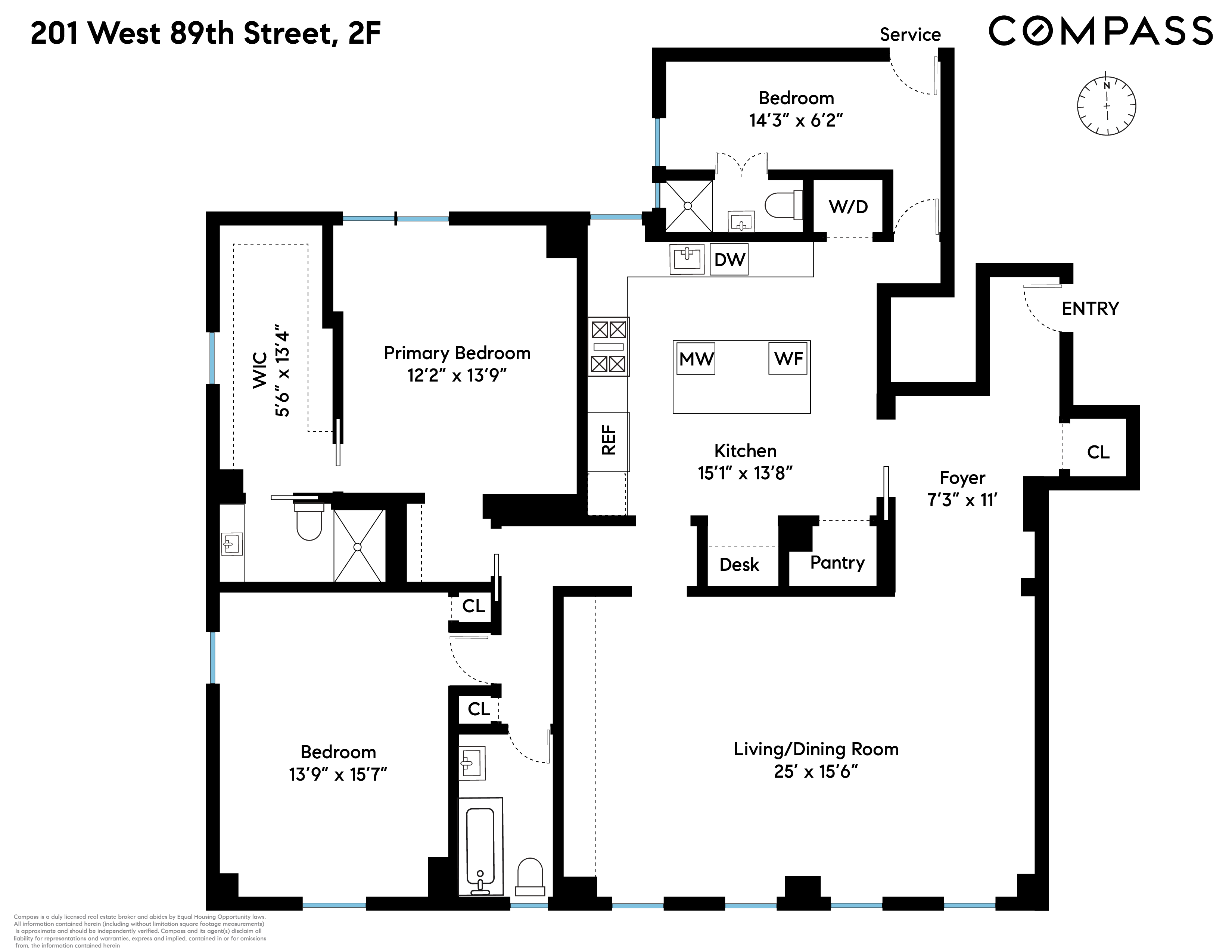 201 West 89th Street, Unit 2F Manhattan, NY 10024 - Photo 20 of 20