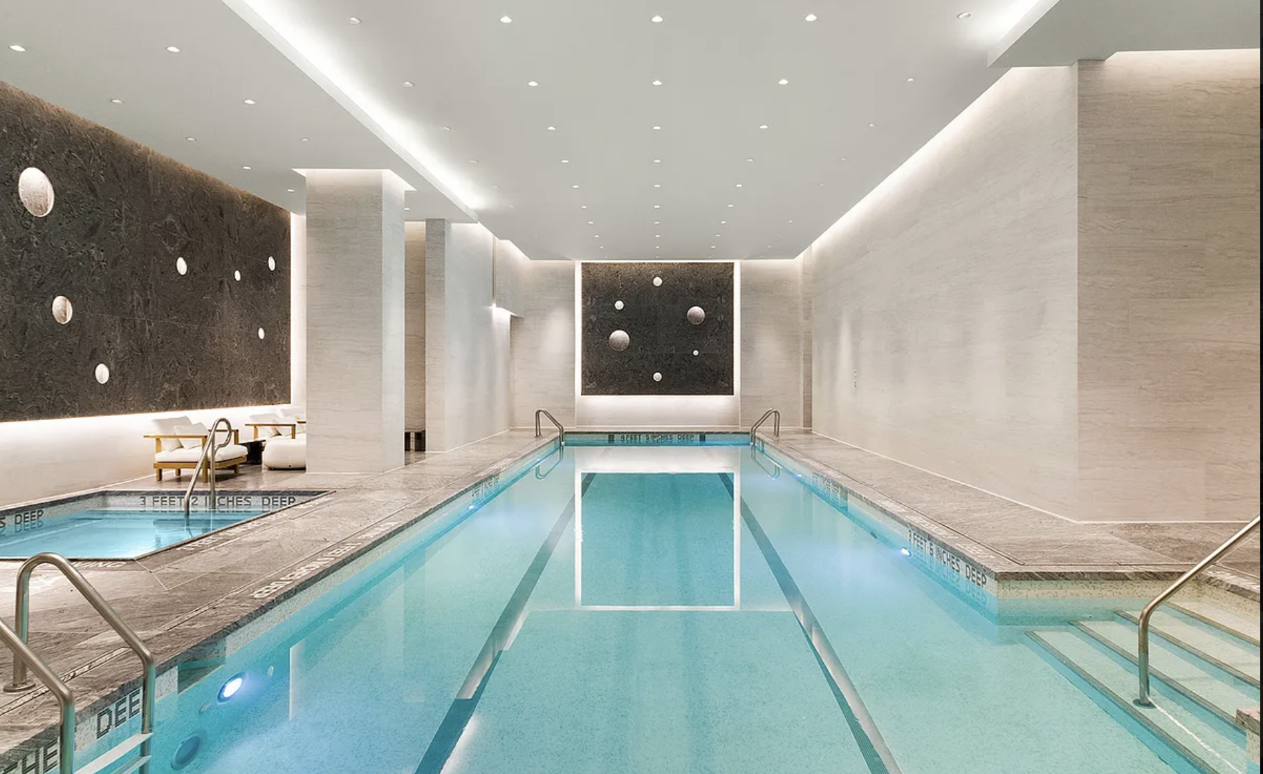1 City Point, Unit 57A Brooklyn, NY 11201 - Photo 12 of 23 a large white kitchen with a large tub and sink