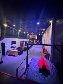a bed room with a bed and a dresser
