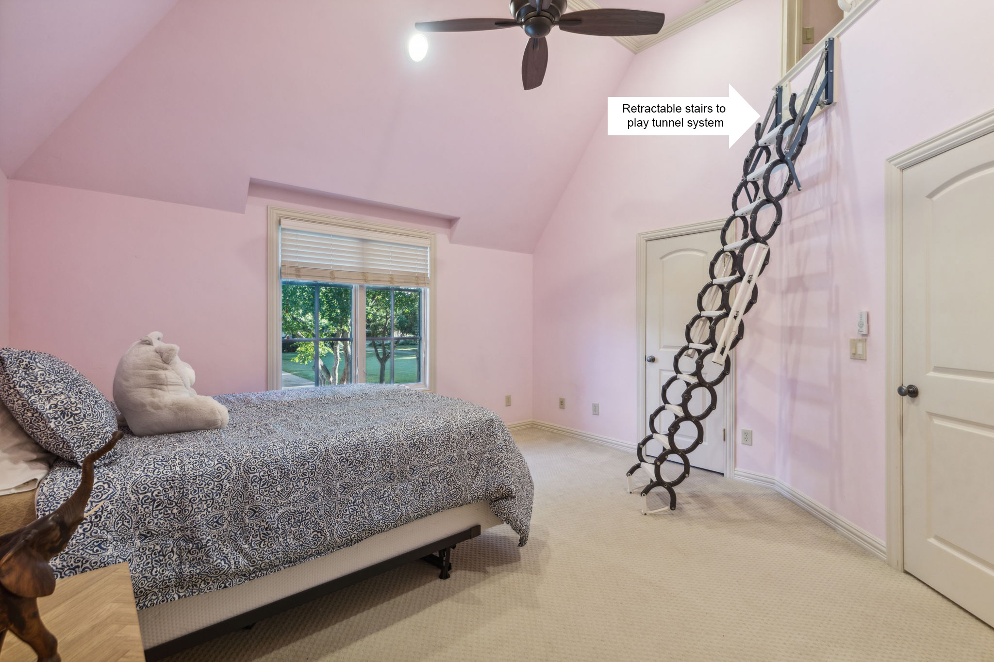 11503 West Ricks Circle Dallas, TX 75230 - Photo 27 of 39 a bedroom with a bed and a window