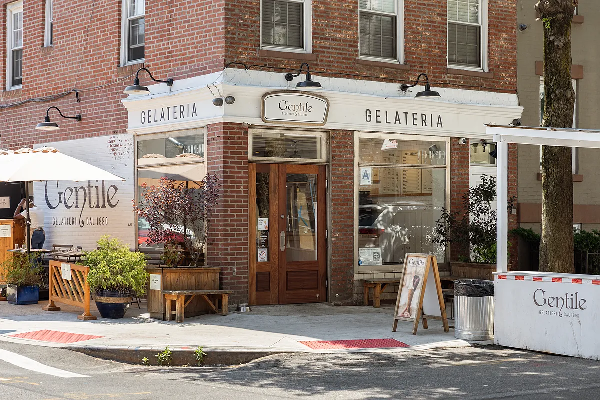 96 North 1st Street, Unit 5 Brooklyn, NY 11249 - Photo 14 of 15 a view of a building with a tree in front of it