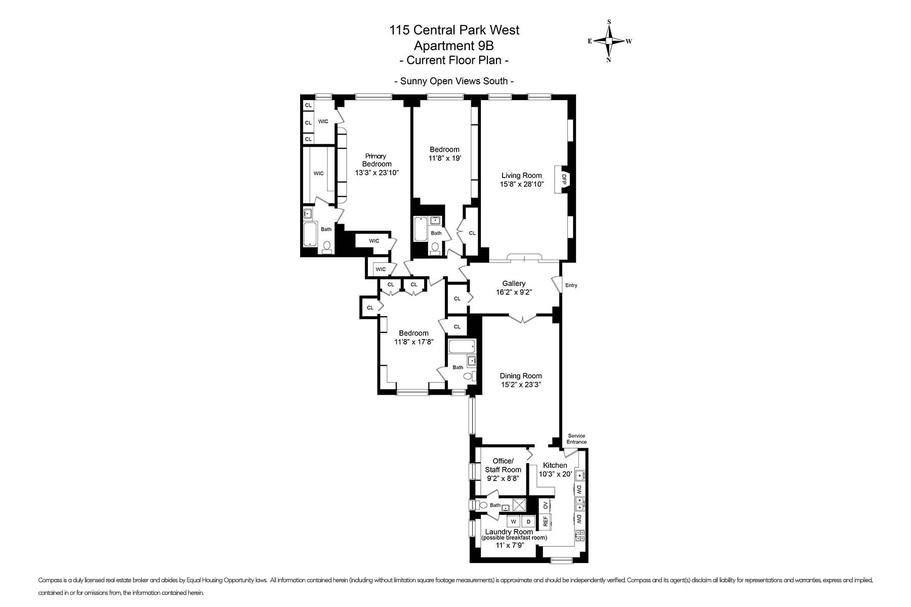 115 Central Park West, Unit 9B Manhattan, NY 10023 - Photo 19 of 21