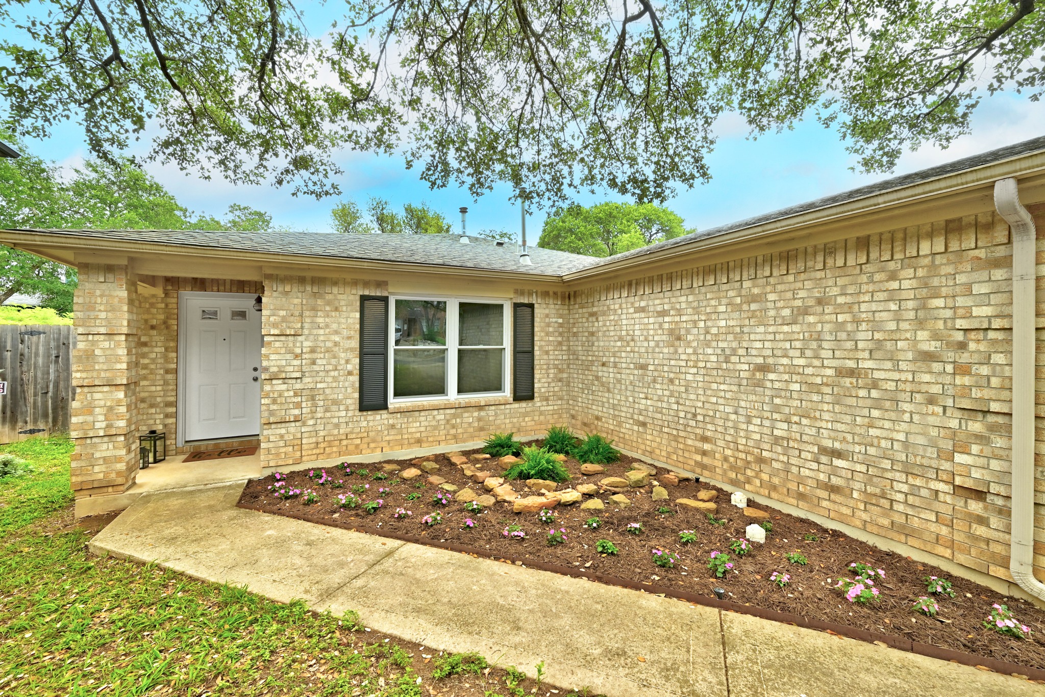 8901 Frock Court Austin, TX 78748 - Photo 6 of 28 a view of a house with a backyard