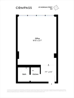 a picture of floor with a white wall and a painting