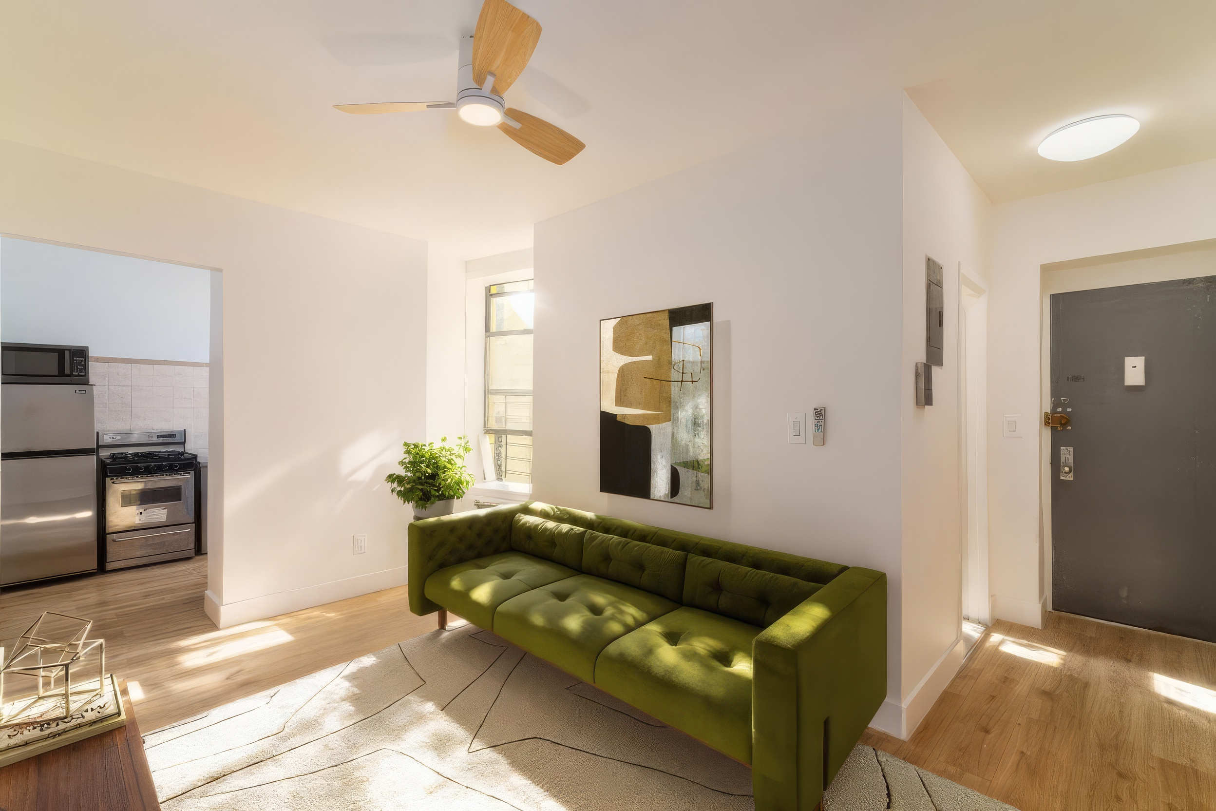 517 West 144th Street, Unit 9 Manhattan, NY 10031 - Photo 14 of 22 a living room with furniture