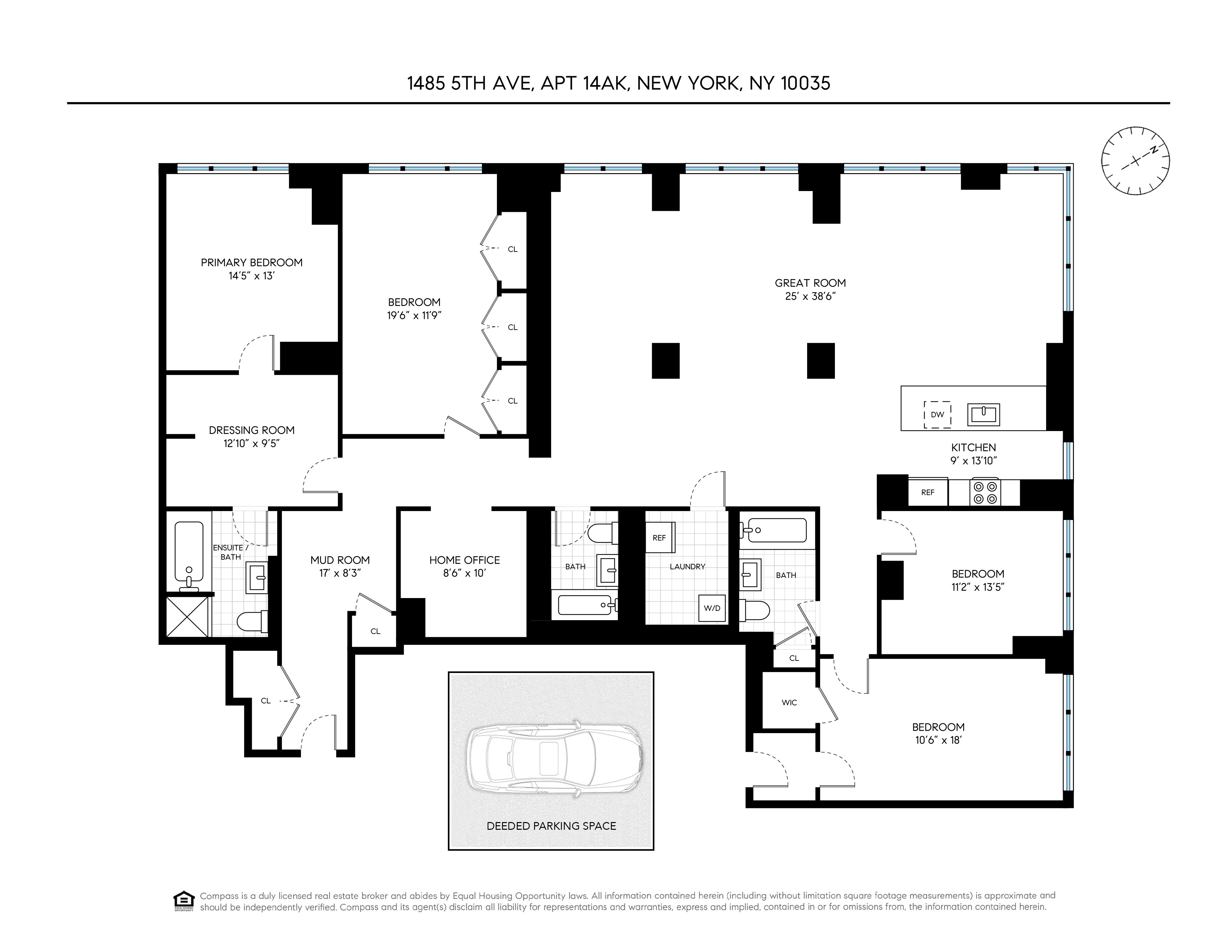 1485 5th Avenue, Unit 14AK Manhattan, NY 10035 - Photo 19 of 20 Gallery Image 19