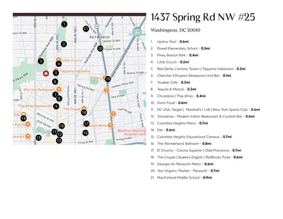 $385,000 | 1437 Spring Road Northwest, Unit 25, Washington, DC 20010