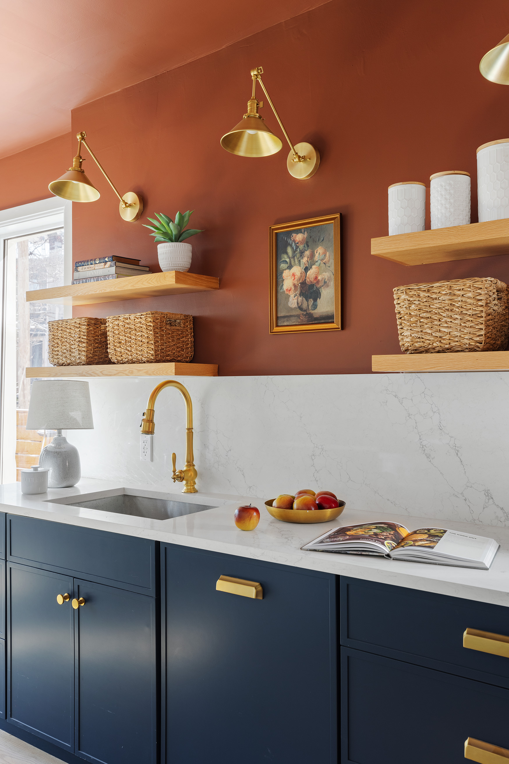 259 New York Avenue Brooklyn, NY 11216 - Photo 12 of 25 a bathroom with a sink and a stove with wooden floor